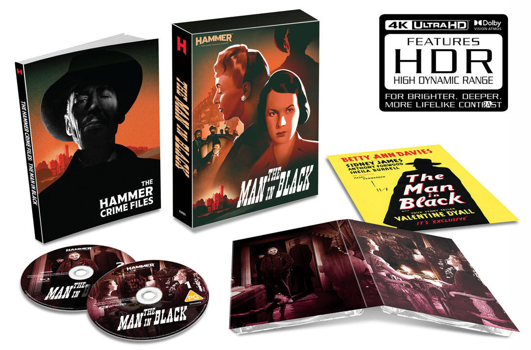 THE MAN IN BLACK (REGION FREE/B IMPORT - LIMITED EDITION) 4K UHD/BLU-RAY