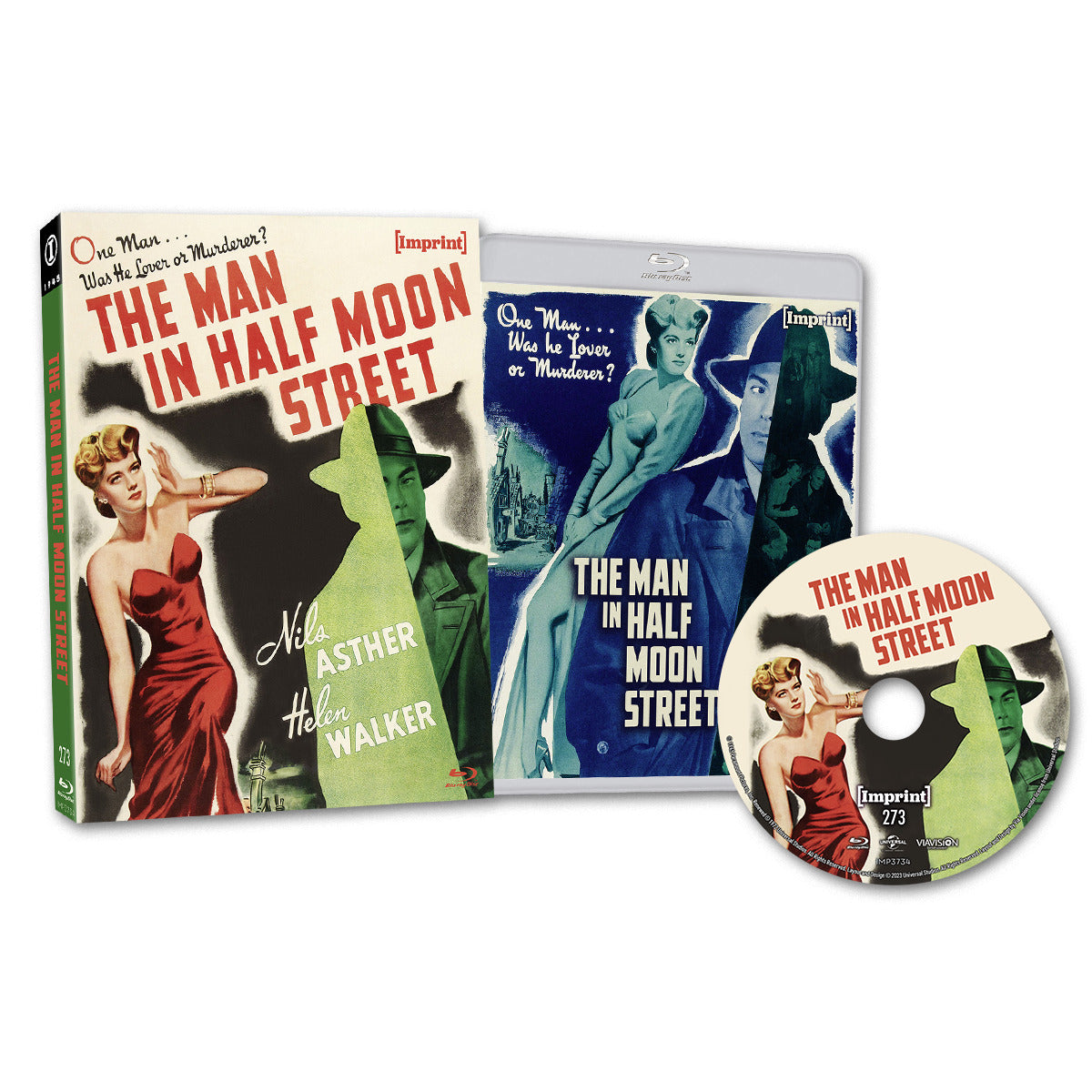 THE MAN IN HALF MOON STREET (REGION FREE IMPORT - LIMITED EDITION) BLU-RAY