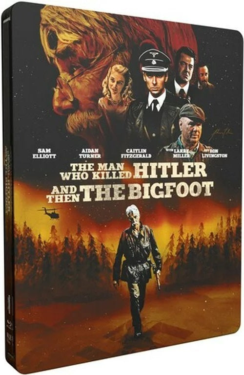 THE MAN WHO KILLED HITLER AND THEN THE BIGFOOT 4K UHD/BLU-RAY STEELBOOK