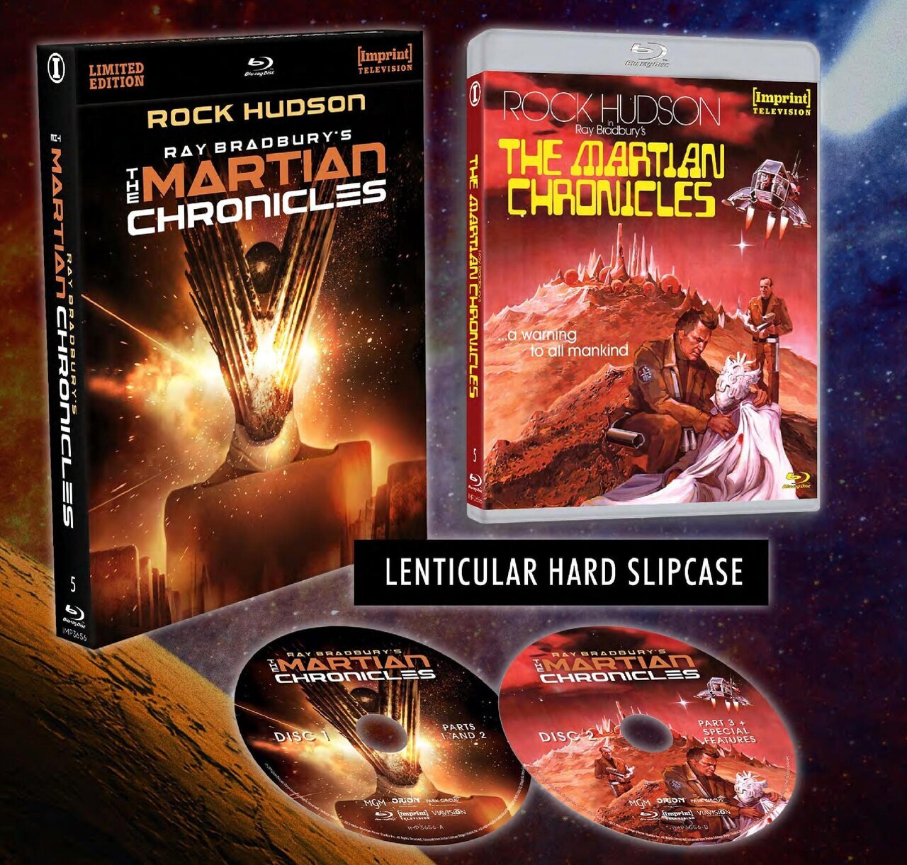 THE MARTIAN CHRONICLES (REGION FREE IMPORT - LIMITED EDITION) BLU-RAY