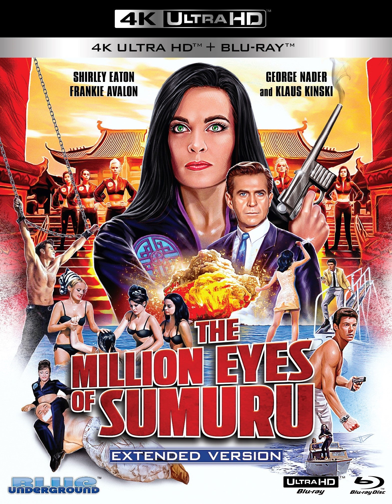 THE MILLION EYES OF SUMURU 4K UHD/BLU-RAY