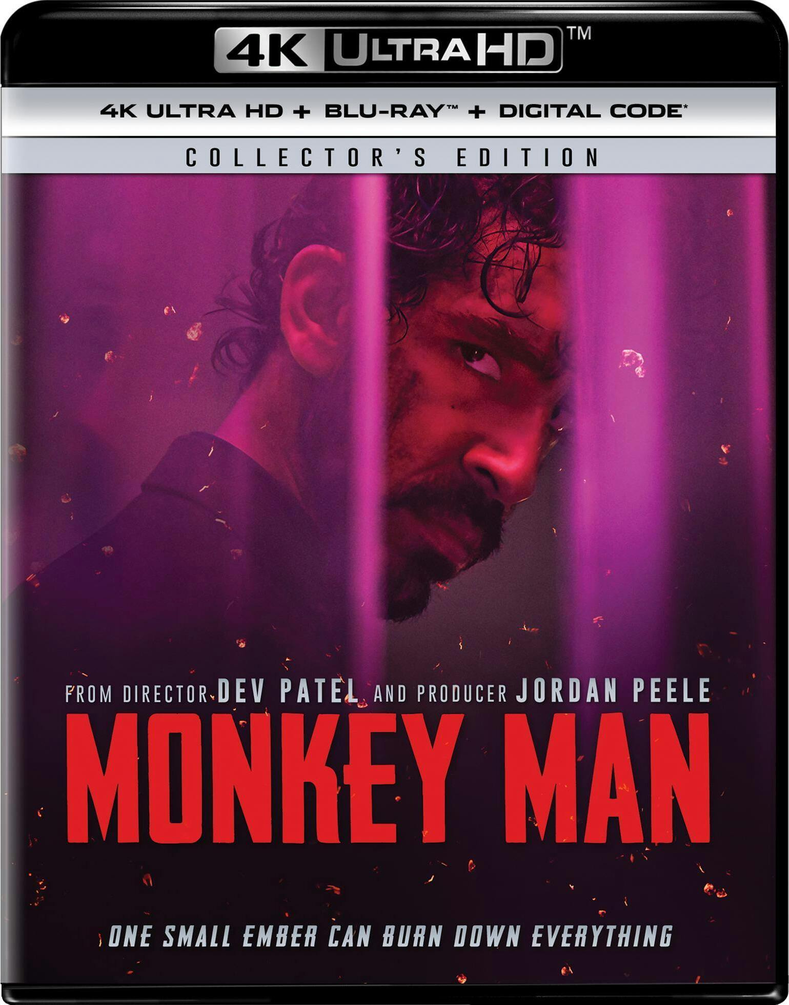 MONKEY MAN 4K UHD/BLU-RAY