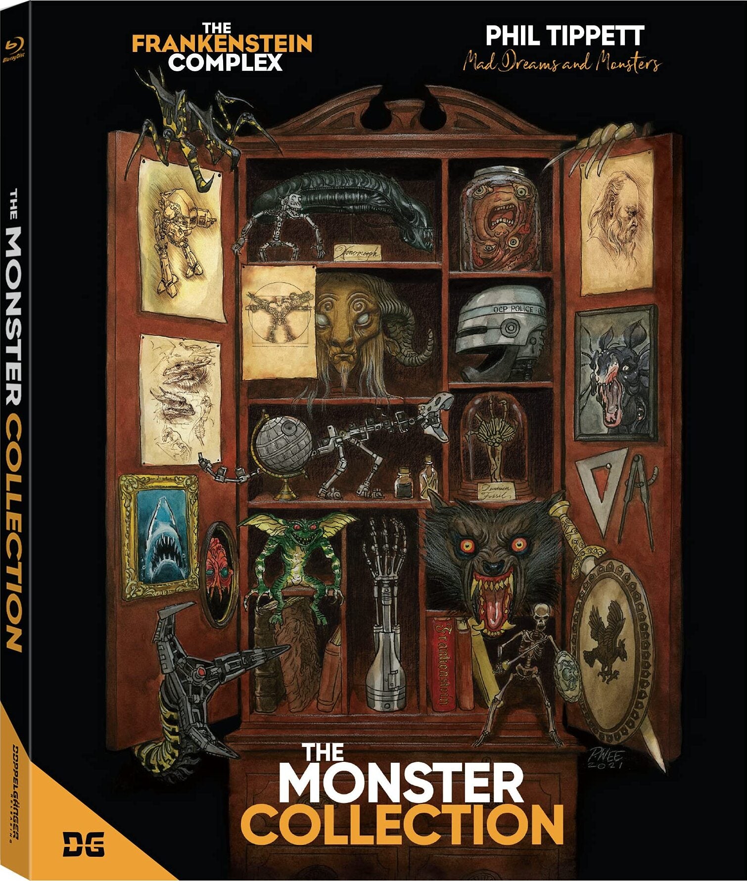 THE MONSTER COLLECTION BLU-RAY [SCRATCH AND DENT]