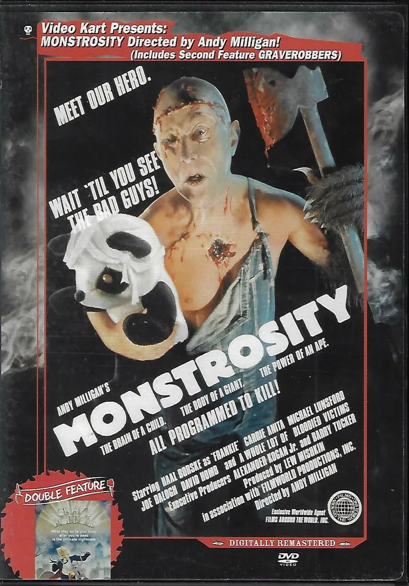MONSTROSITY / GRAVE ROBBERS DVD