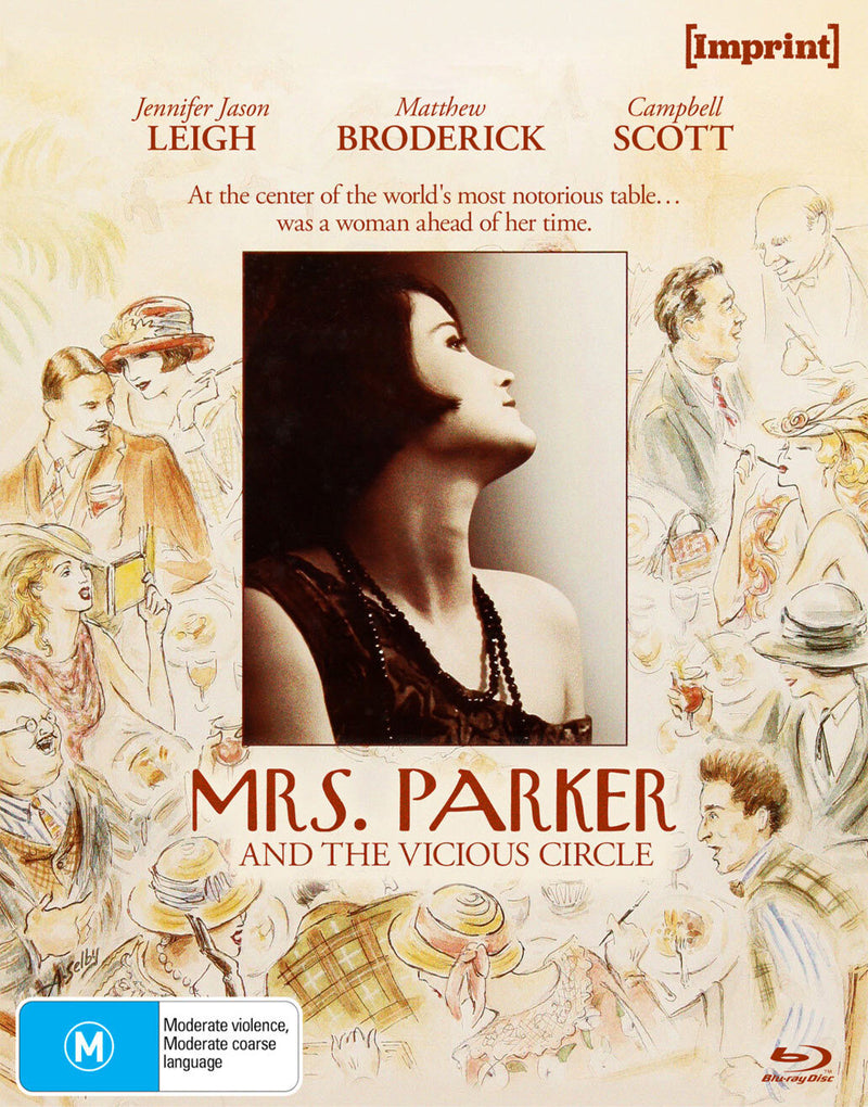MRS PARKER AND THE VICIOUS CIRCLE (REGION FREE IMPORT - LIMITED EDITION) BLU-RAY