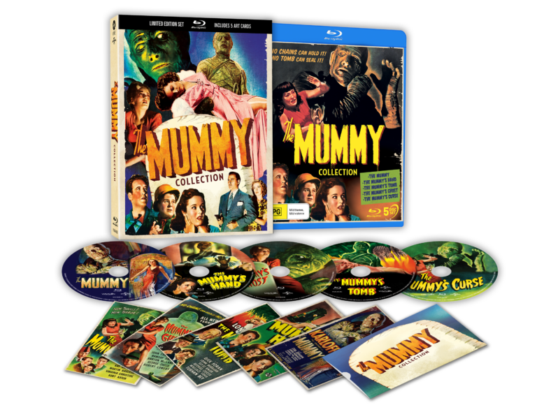 THE MUMMY COLLECTION (1932-1944) (REGION FREE IMPORT - LIMITED EDITION) BLU-RAY