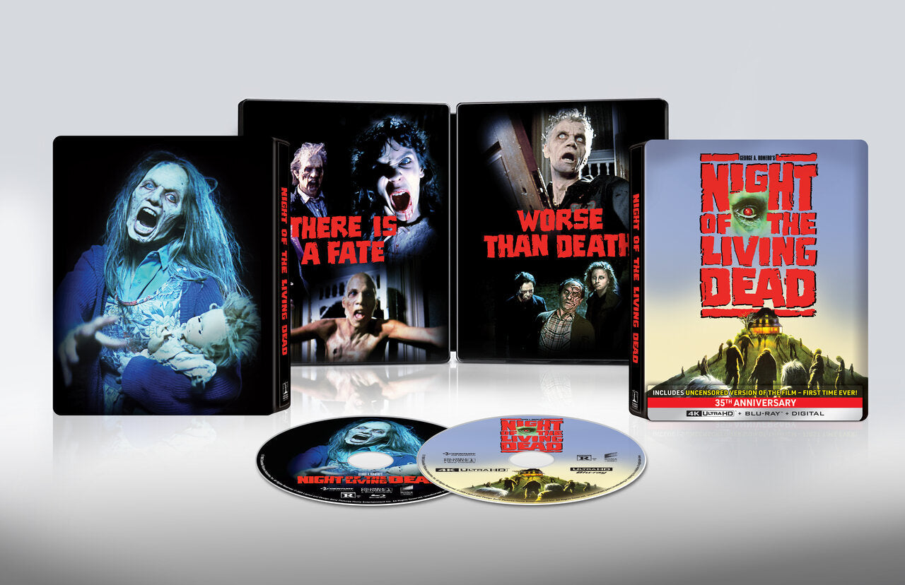 NIGHT OF THE LIVING DEAD (LIMITED EDITION) 4K UHD/BLU-RAY STEELBOOK [PRE-ORDER]
