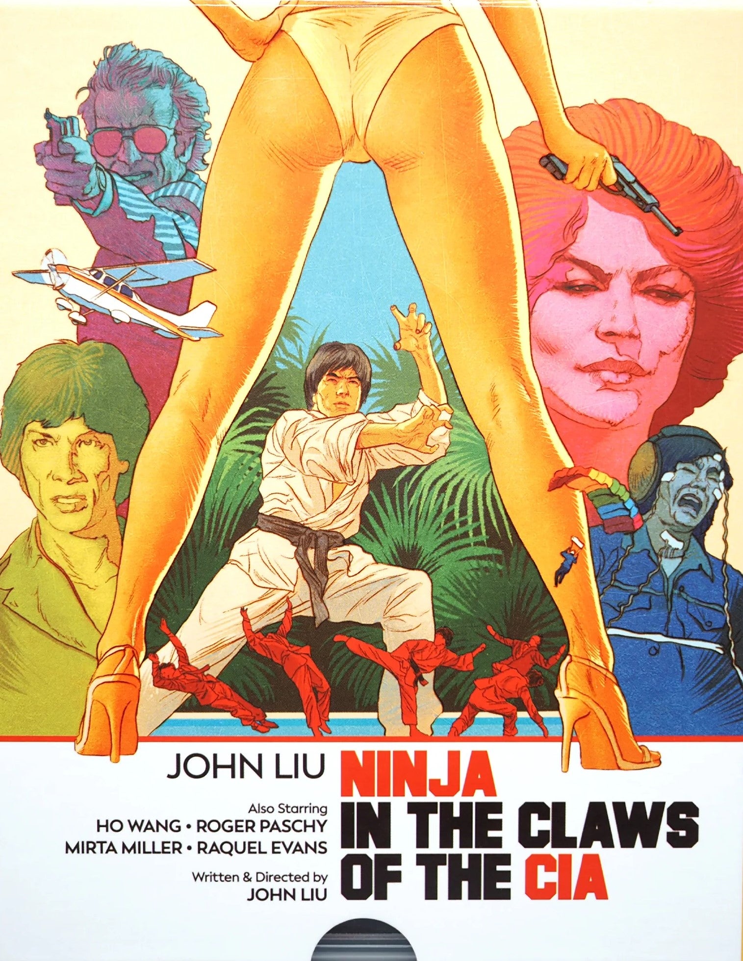 NINJA IN THE CLAWS OF THE CIA (LIMITED EDITION) BLU-RAY