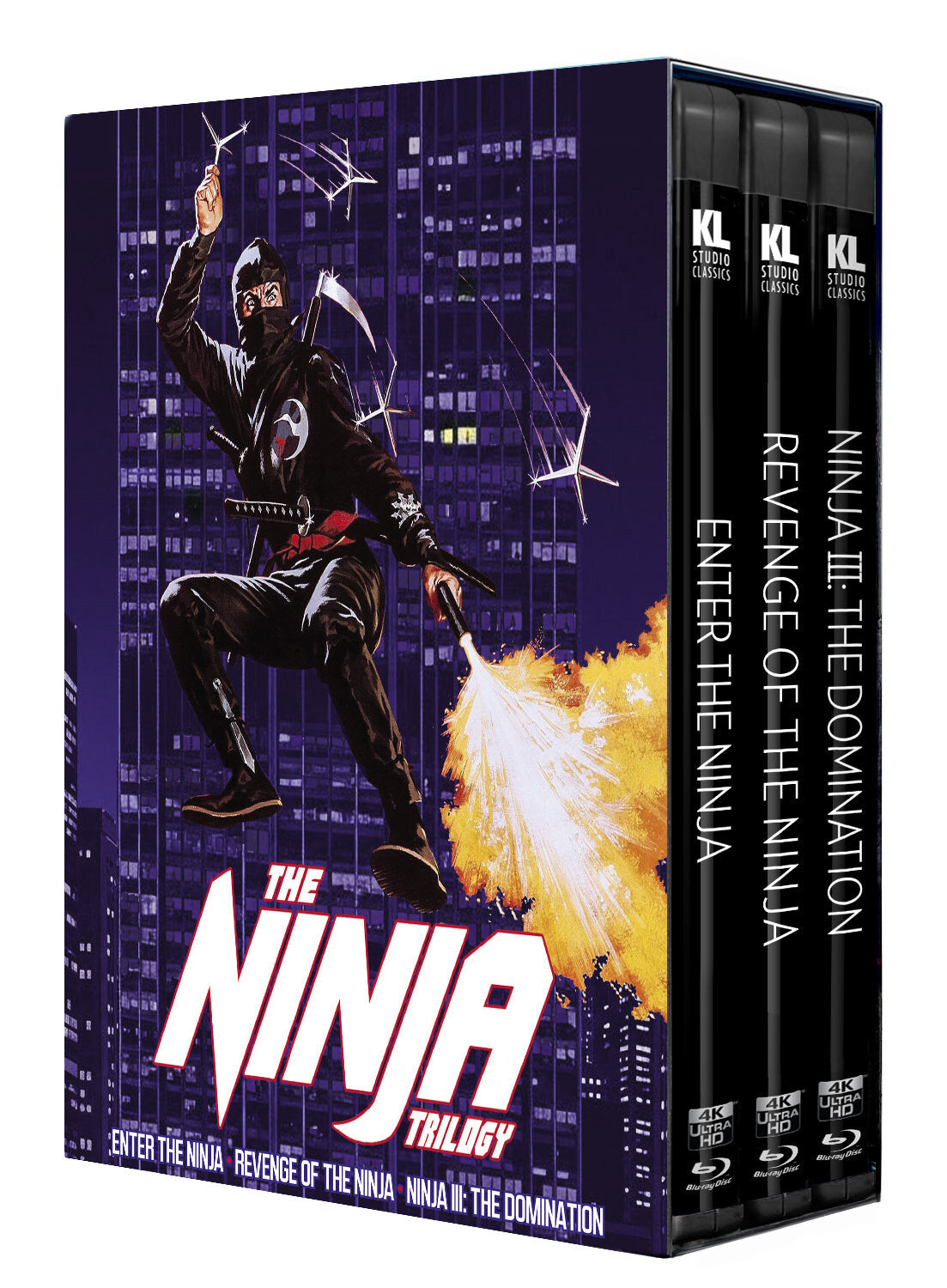 THE NINJA TRILOGY 4K UHD/BLU-RAY [PRE-ORDER]
