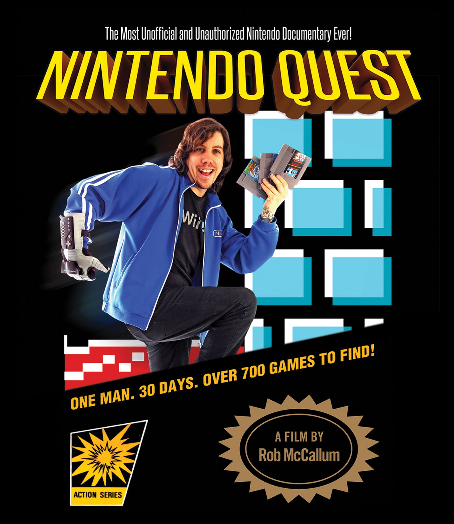 NINTENDO QUEST: THE MOST UNOFFICIAL AND UNAUTHORIZED NINTENDO DOCUMENTARY EVER! (LIMITED EDITION) BLU-RAY