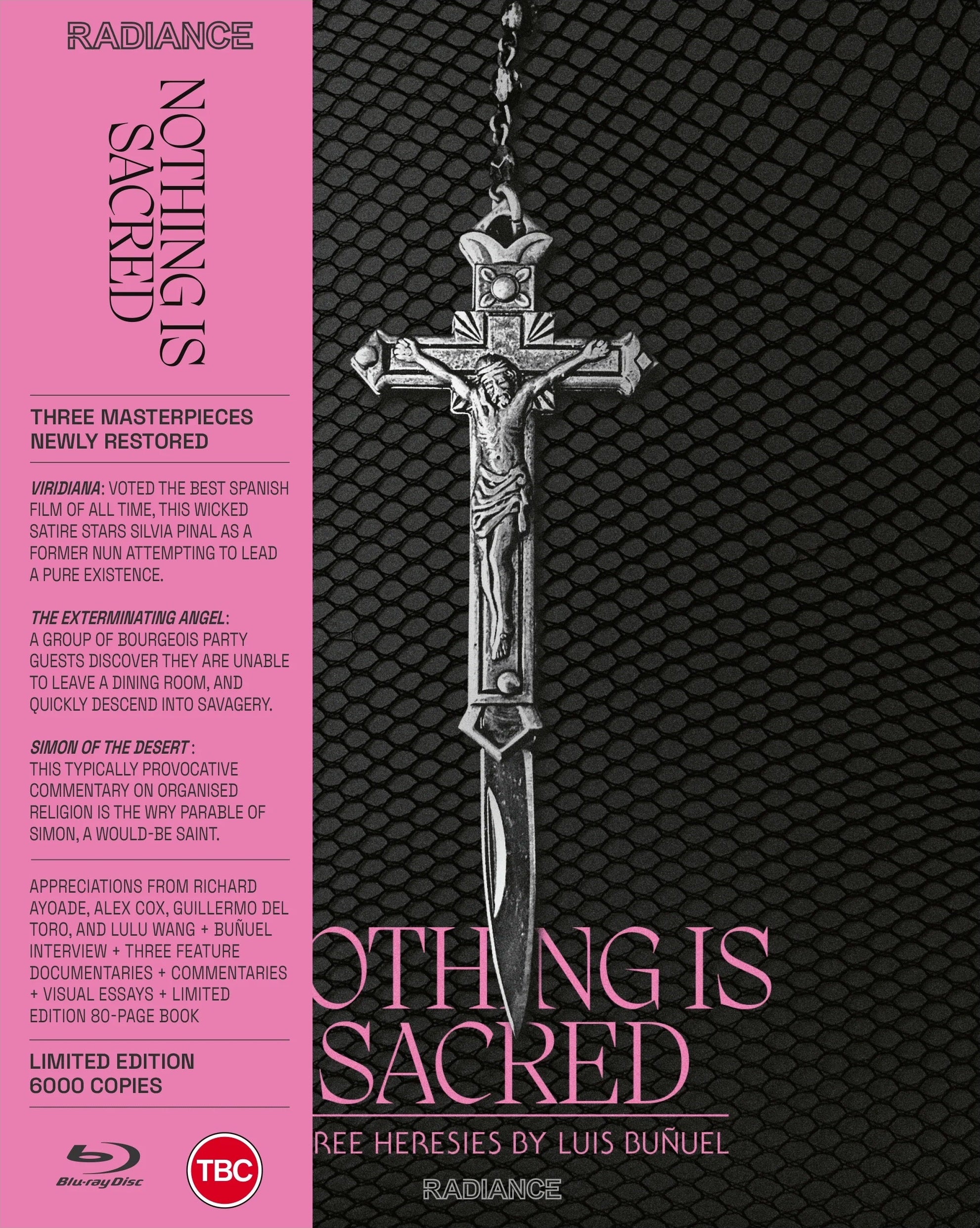 NOTHING IS SACRED: THREE HERESIES BY LUIS BUNUEL (REGION FREE IMPORT - LIMITED EDITION) BLU-RAY [PRE-ORDER]