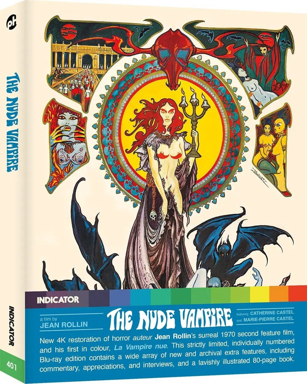 THE NUDE VAMPIRE (LIMITED EDITION) BLU-RAY [SCRATCH AND DENT]