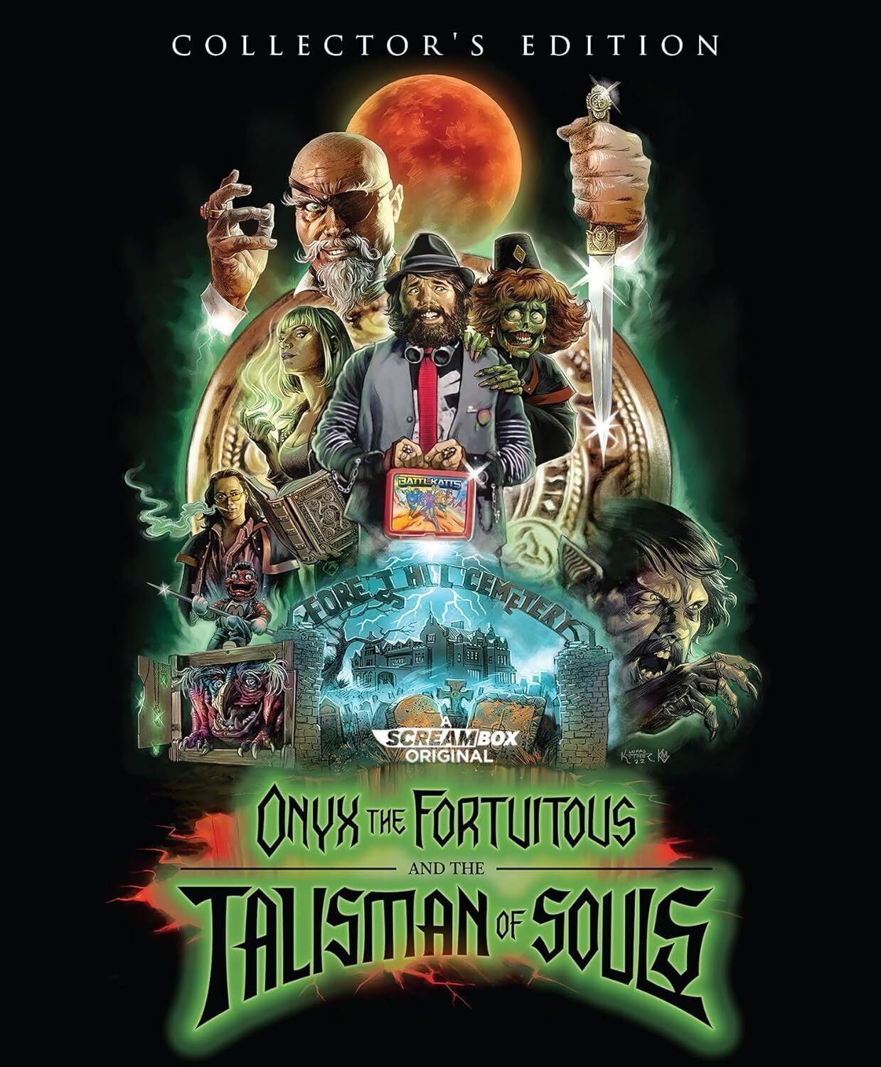 ONYX THE FORUITOUS AND THE TALISMAN OF SOULS BLU-RAY