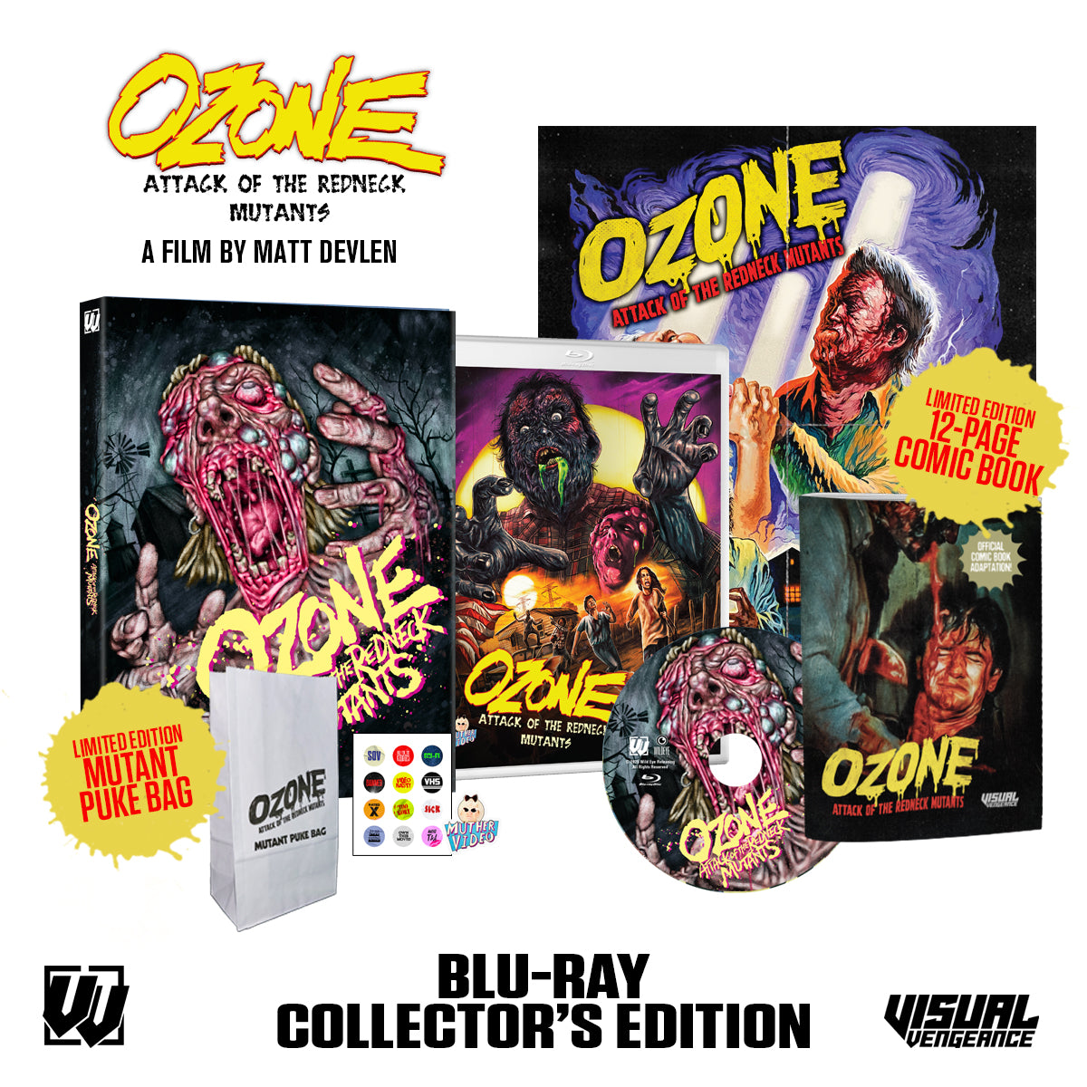 OZONE: ATTACK OF THE REDNECK MUTANTS BLU-RAY [PRE-ORDER]