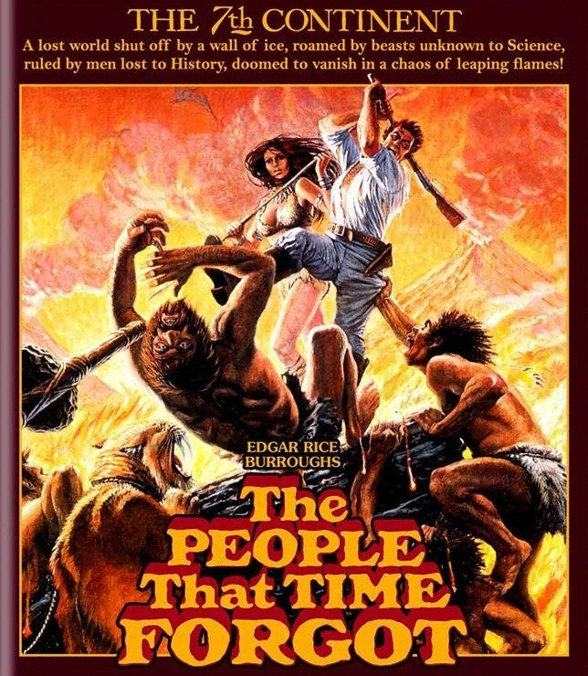 THE PEOPLE THAT TIME FORGOT BLU-RAY