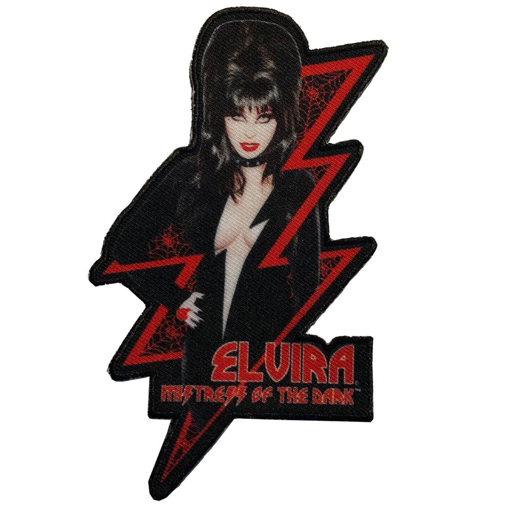 ELVIRA RED BOLT PATCH