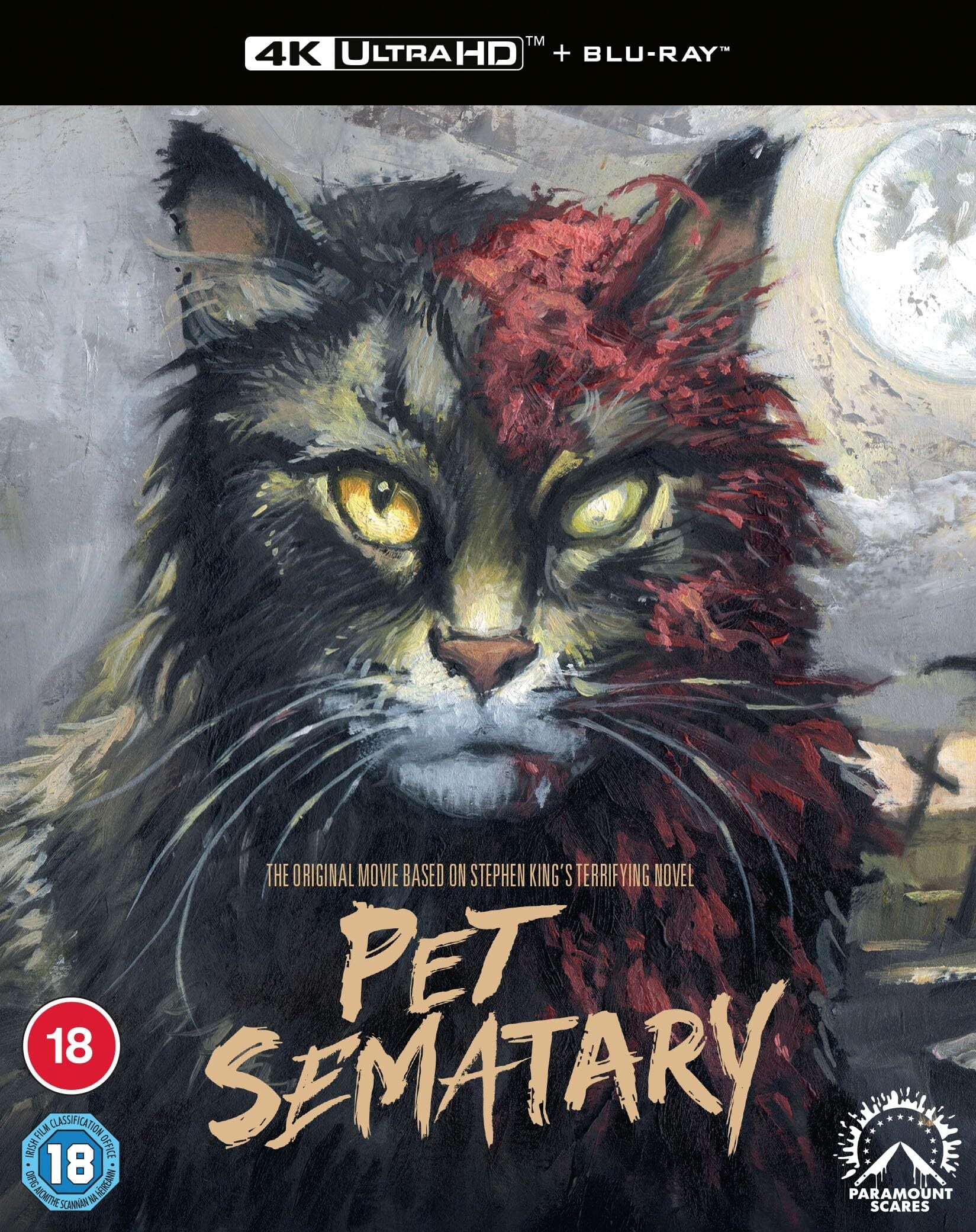 PET SEMATARY (1989) (REGION FREE/B IMPORT - LIMITED COLLECTOR'S EDITION) 4K UHD/BLU-RAY