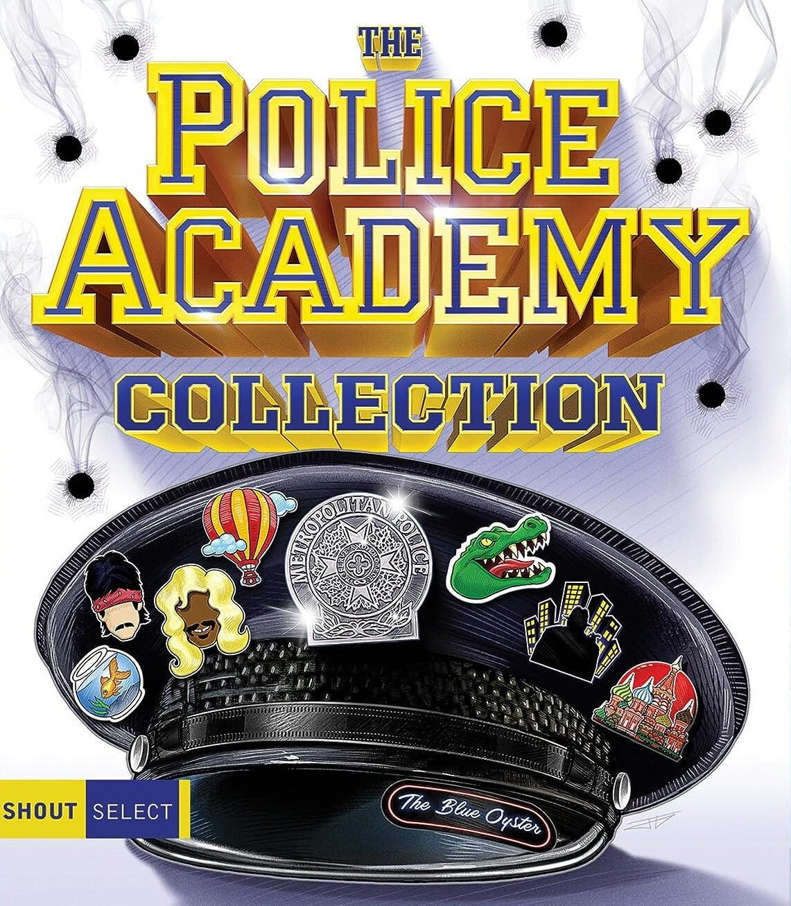 THE POLICE ACADEMY COLLECTION BLU-RAY [SCRATCH AND DENT]