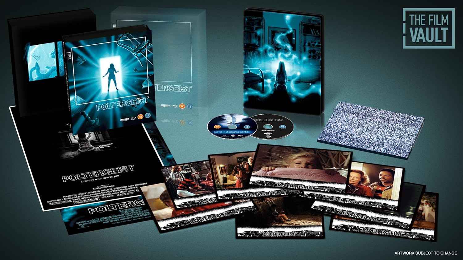 POLTERGEIST (REGION FREE/B IMPORT - LIMITED DELUXE EDITION) 4K UHD/BLU-RAY STEELBOOK [PRE-ORDER]