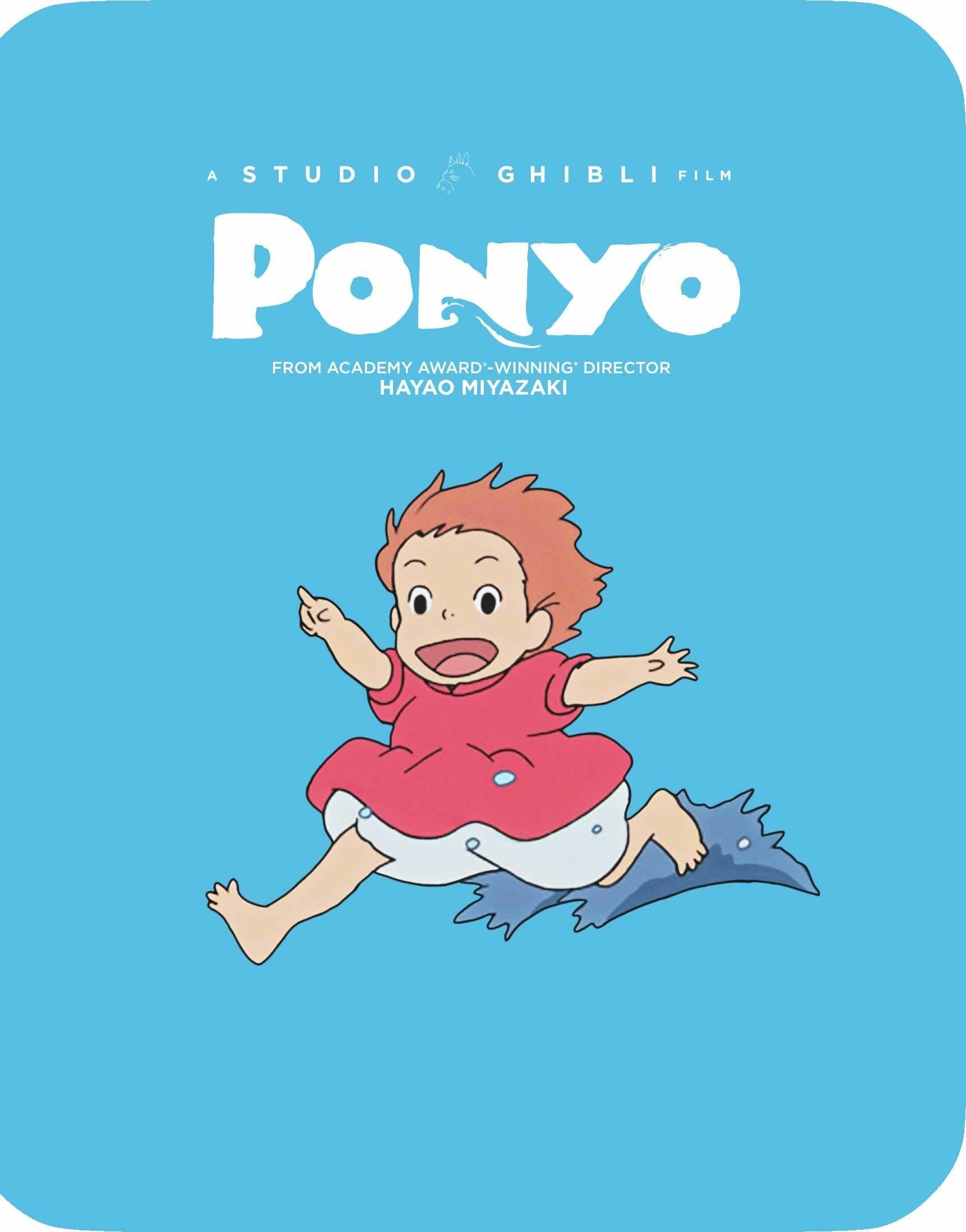 PONYO (LIMITED EDITION) BLU-RAY/DVD STEELBOOK [SCRATCH AND DENT]