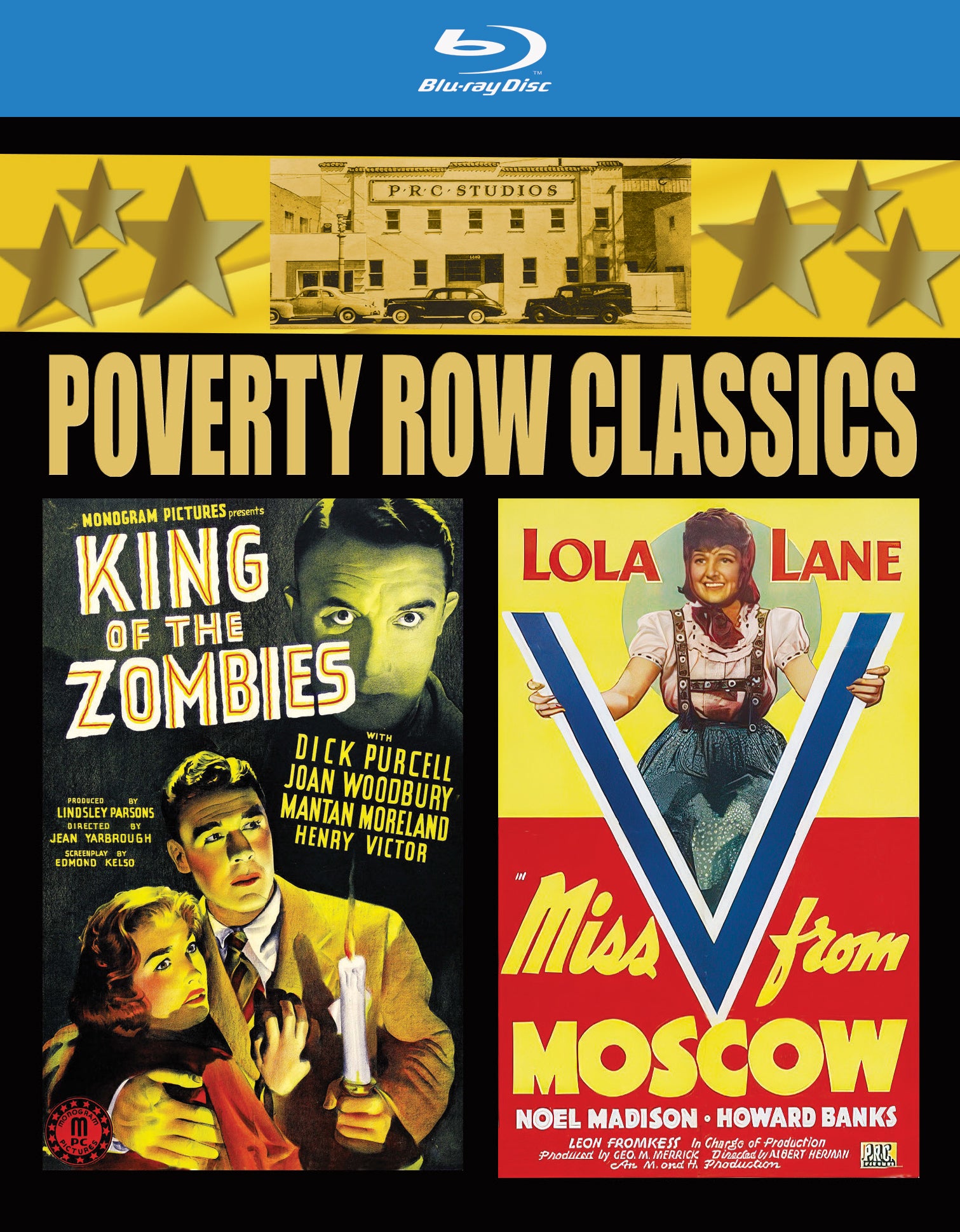 POVERTY ROW CLASSICS DOUBLE FEATURE BLU-RAY/DVD [PRE-ORDER]