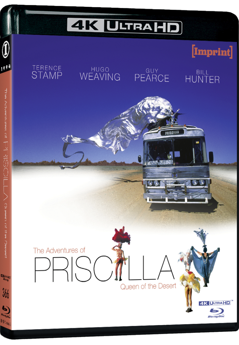 THE ADVENTURES OF PRISCILLA, QUEEN OF THE DESERT (REGION FREE IMPORT - LIMITED EDITION) 4K UHD/BLU-RAY [PRE-ORDER]