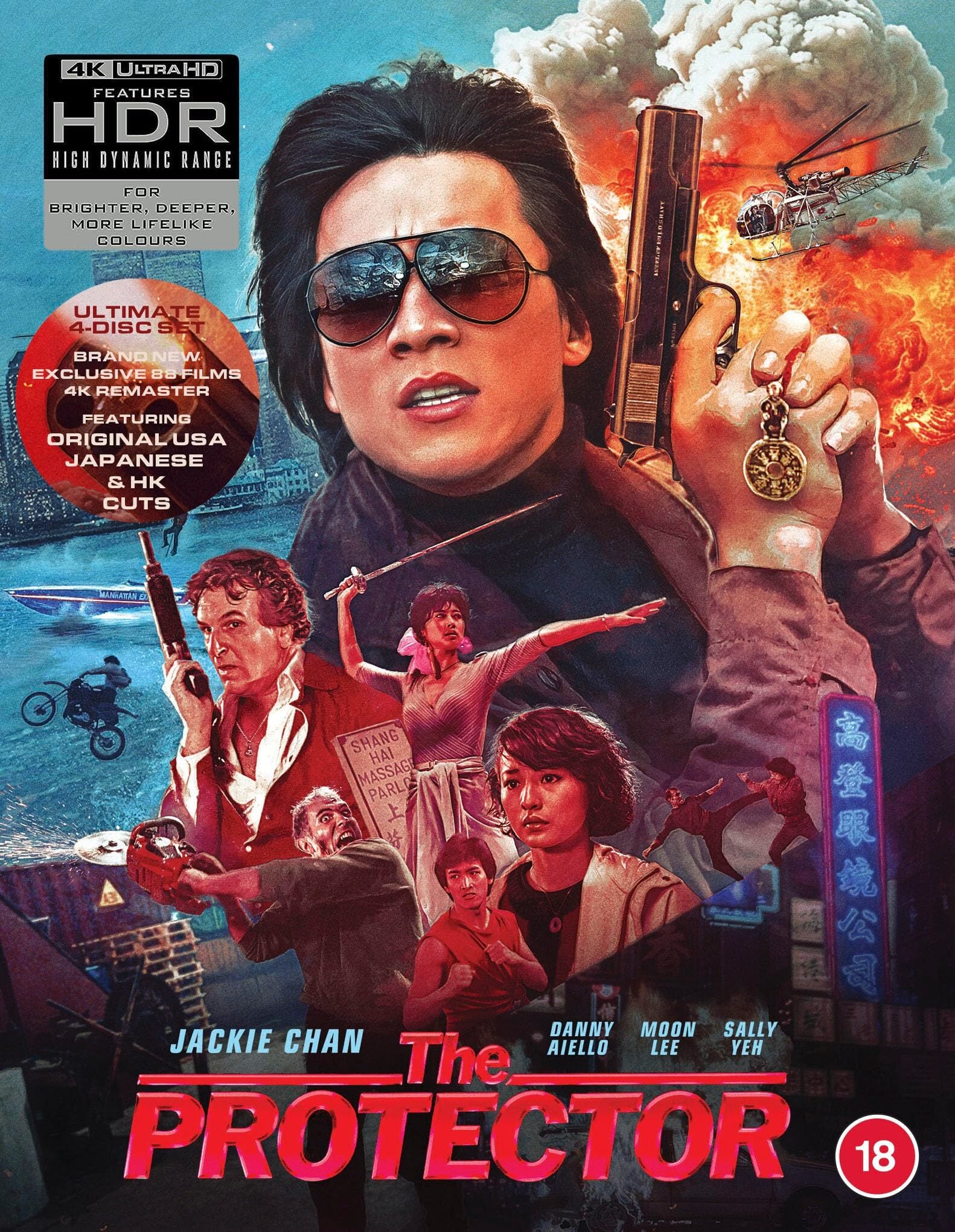 THE PROTECTOR (REGION FREE/B IMPORT - LIMITED EDITION) 4K UHD/BLU-RAY [PRE-ORDER]