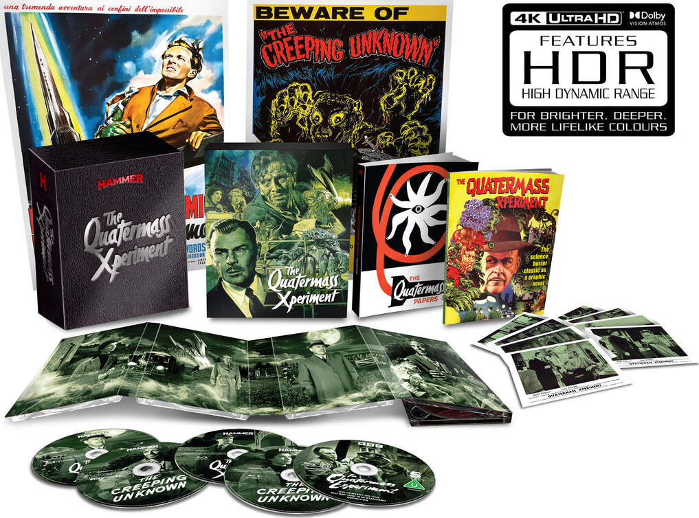THE QUATERMASS XPERIMENT (REGION FREE/B IMPORT - LIMITED EDITION) 4K UHD/BLU-RAY