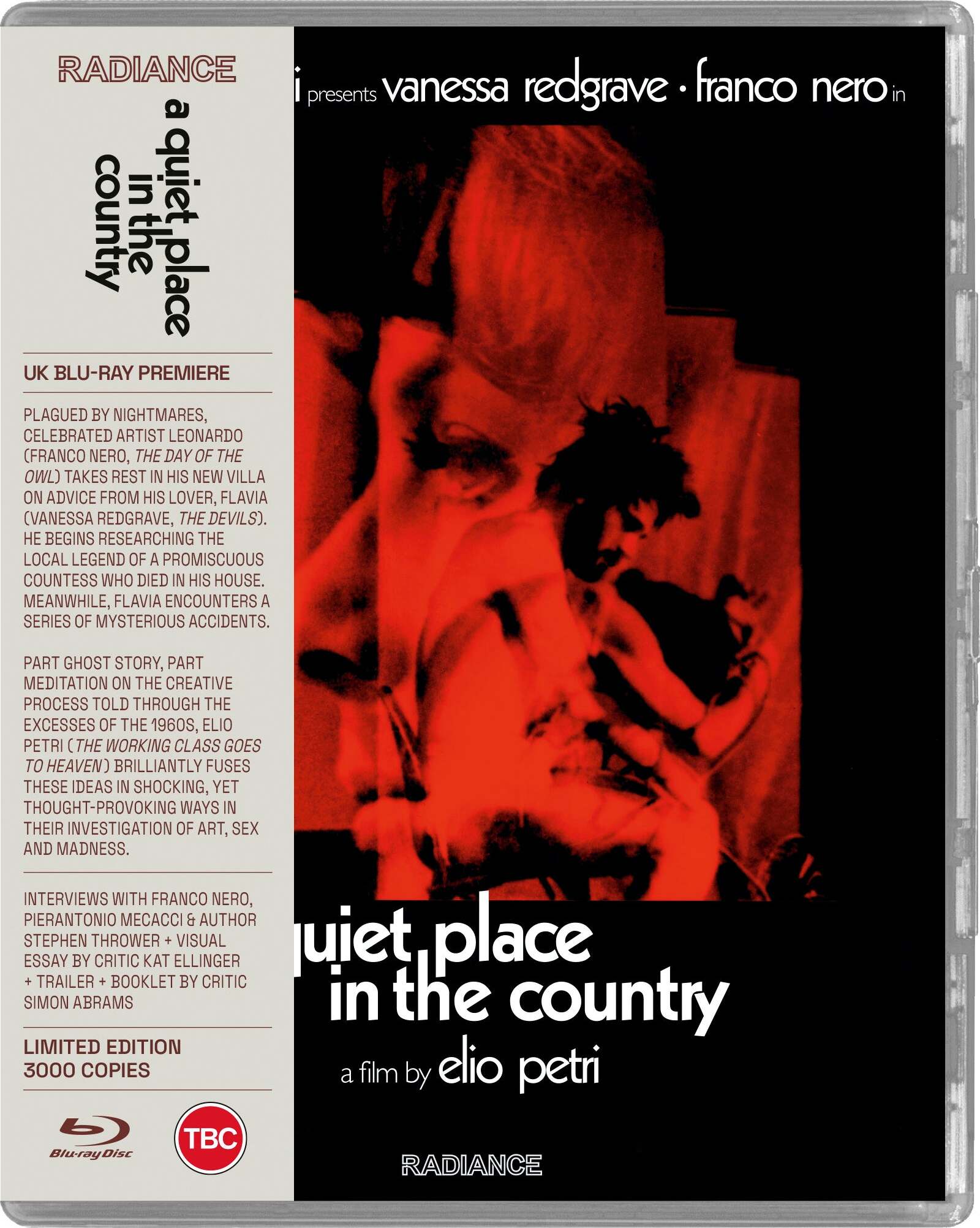 A QUIET PLACE IN THE COUNTRY (REGION B IMPORT - LIMITED EDITION) BLU-RAY