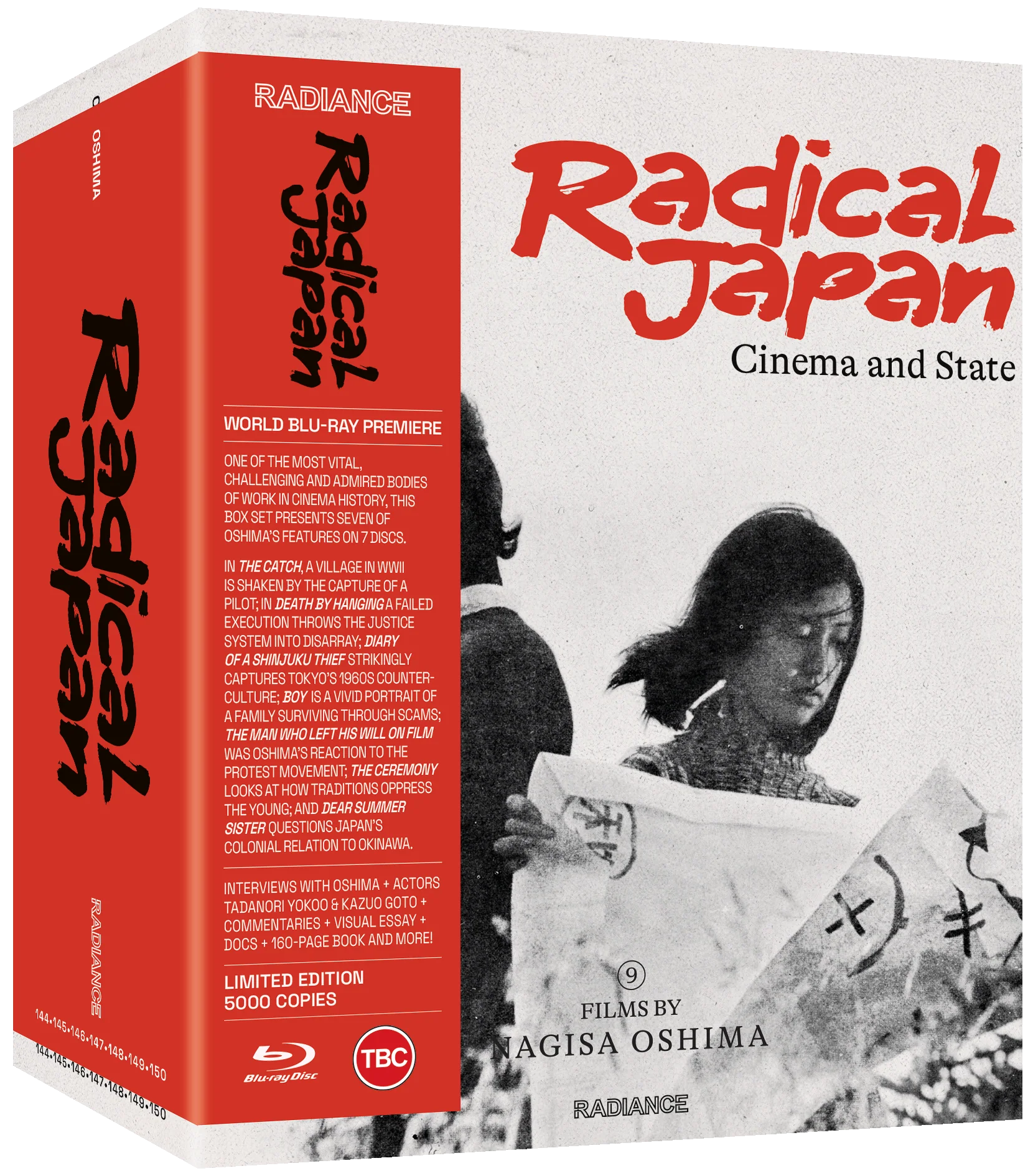 RADICAL JAPAN: CINEMA AND STATE (REGION FREE IMPORT - LIMITED EDITION) BLU-RAY [PRE-ORDER]