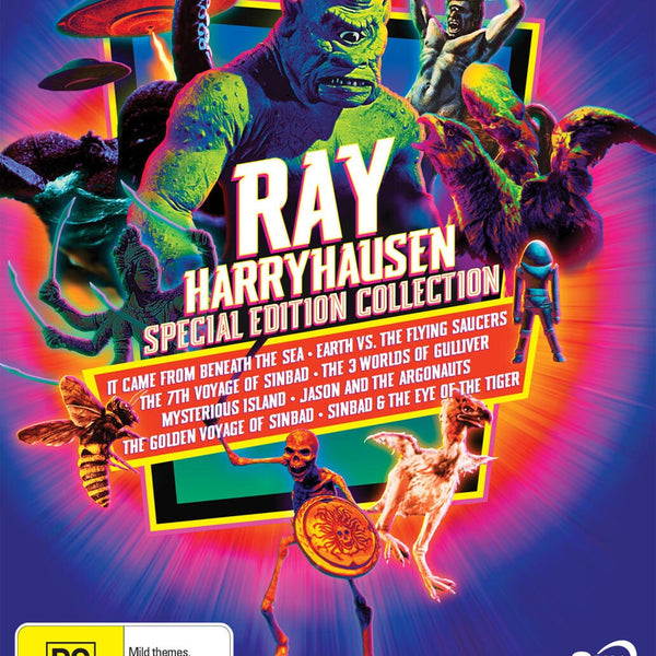 RAY HARRYHAUSEN: SPECIAL EDITION COLLECTION (REGION FREE IMPORT) BLU-RAY