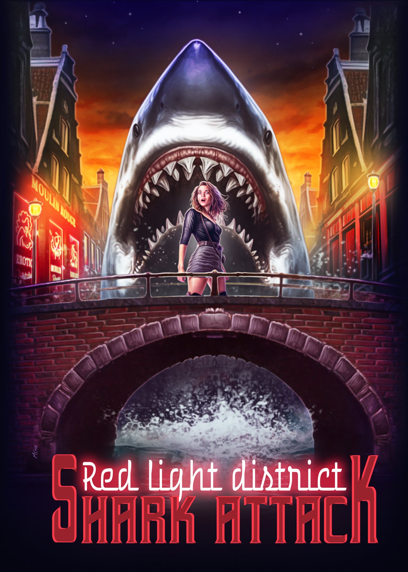 RED LIGHT DISTRICT SHARK ATTACK DVD