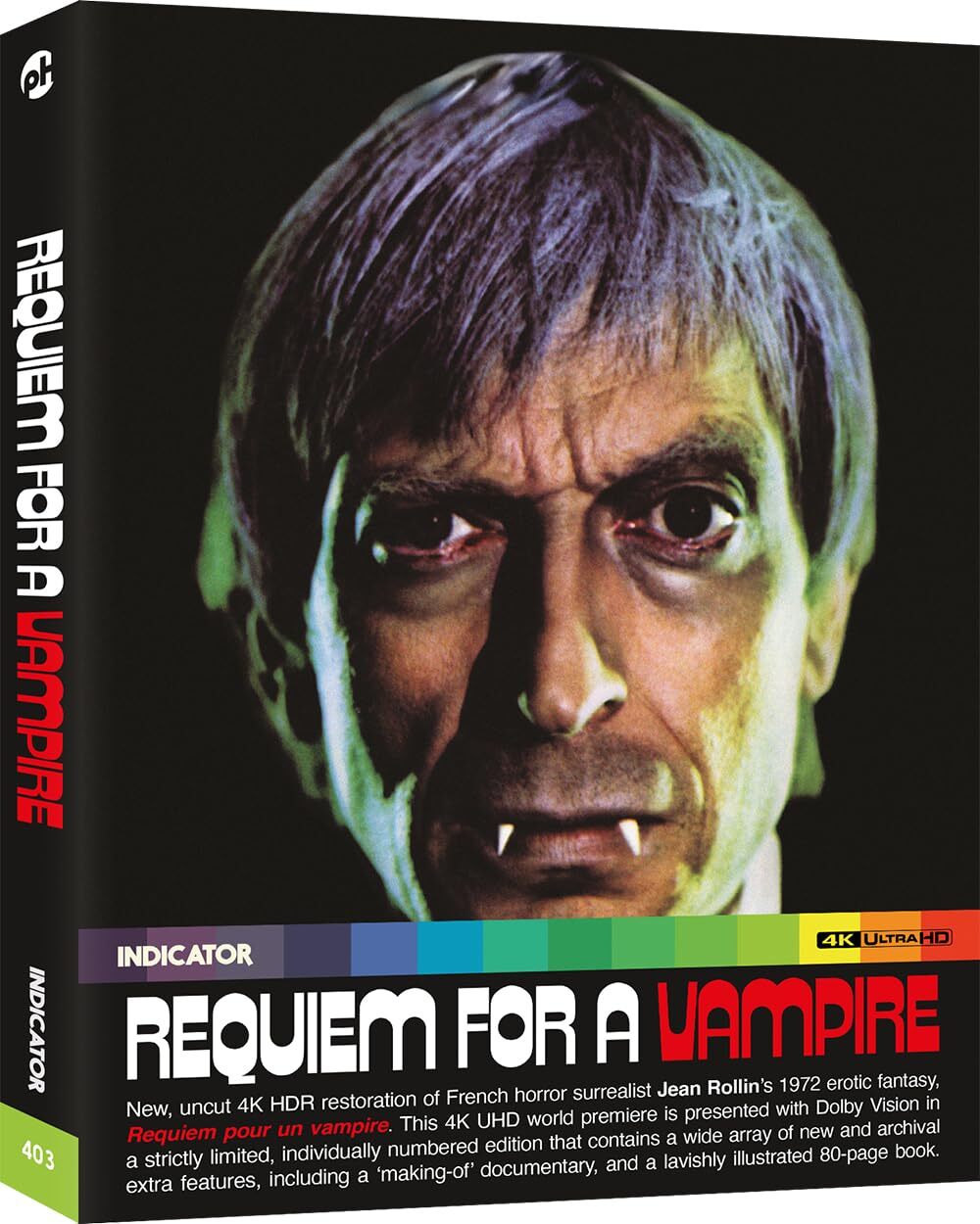 REQUIEM FOR A VAMPIRE (LIMITED EDITION) 4K UHD [PRE-ORDER]