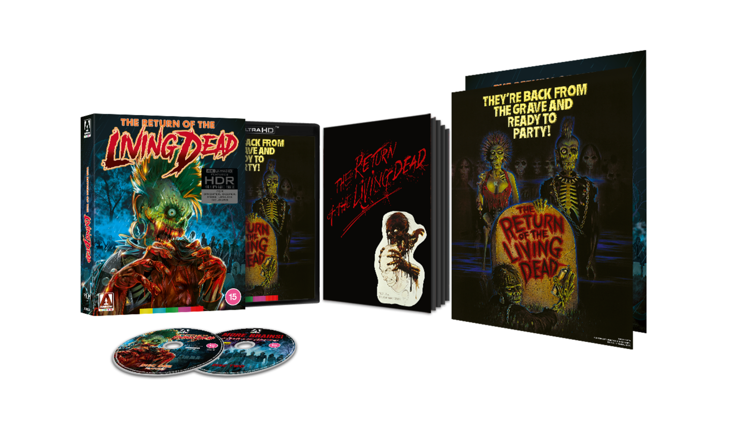 THE RETURN OF THE LIVING DEAD (REGION FREE/B IMPORT - LIMITED EDITION) 4K UHD [PRE-ORDER]