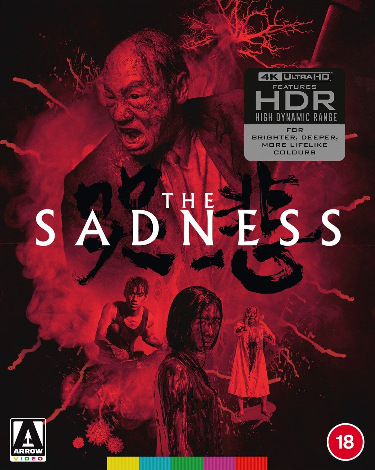 THE SADNESS (REGION FREE IMPORT - LIMITED EDITION) 4K UHD [PRE-ORDER]