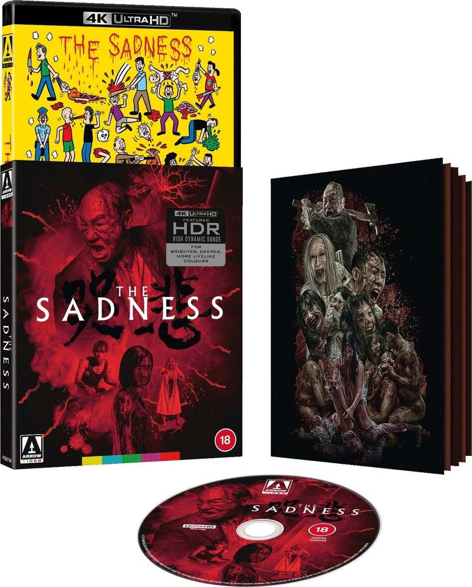 THE SADNESS (REGION FREE IMPORT - LIMITED EDITION) 4K UHD [PRE-ORDER]