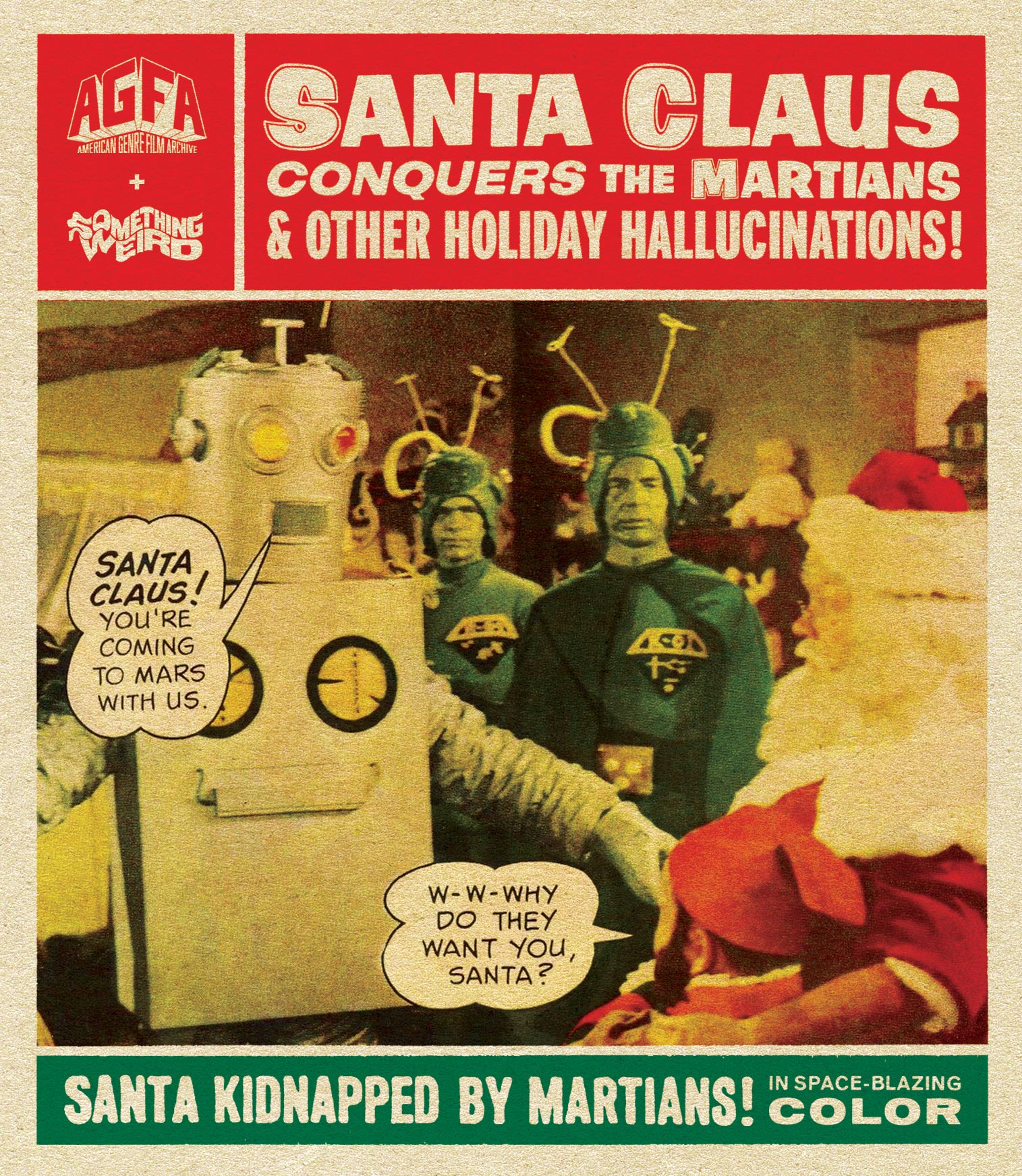 SANTA CLAUS CONQUERS THE MARTIANS BLU-RAY