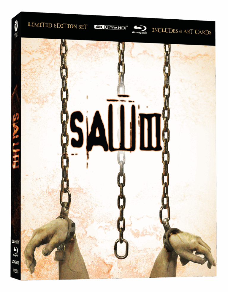 SAW III (REGION FREE IMPORT - LIMITED EDITION) 4K UHD/BLU-RAY [PRE-ORDER]
