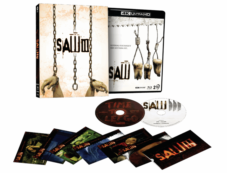 SAW III (REGION FREE IMPORT - LIMITED EDITION) 4K UHD/BLU-RAY [PRE-ORDER]