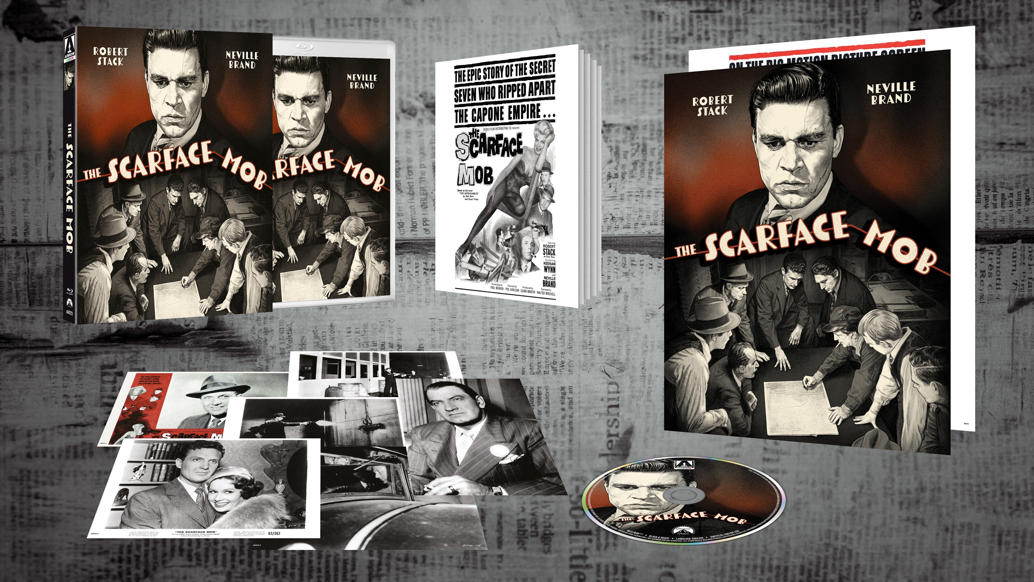 THE SCARFACE MOB (LIMITED EDITION) BLU-RAY [PRE-ORDER]