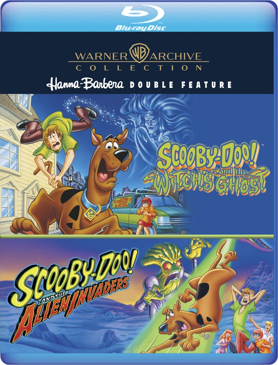 SCOOBY-DOO AND THE WITCH'S GHOST / SCOOBY-DOO AND THE ALIEN INVADERS BLU-RAY