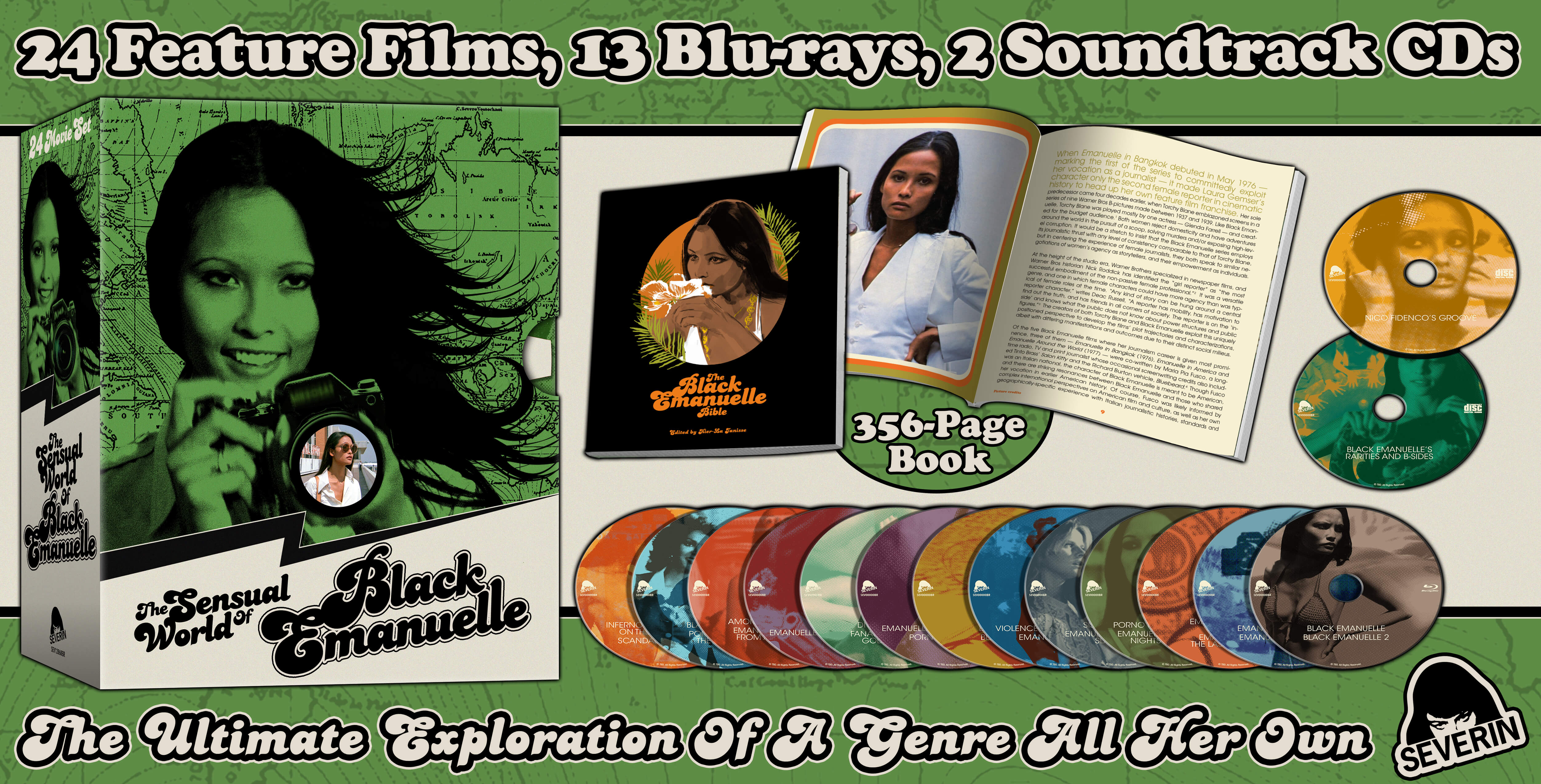 THE SENSUAL WORLD OF BLACK EMMANUELLE BLU-RAY [SCRATCH AND DENT]