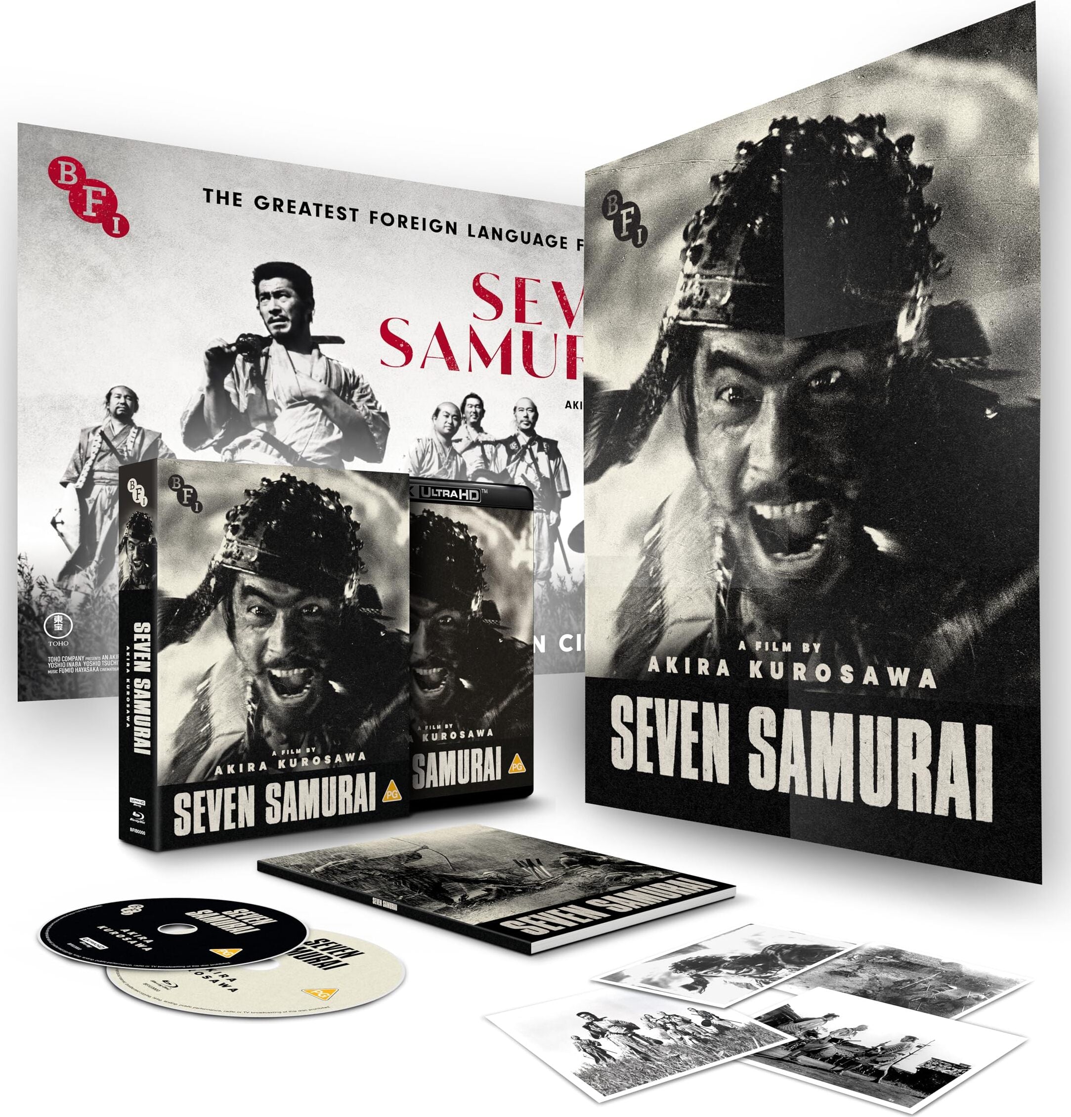 SEVEN SAMURAI (REGION FREE IMPORT - LIMITED EDITION) 4K UHD [PRE-ORDER]