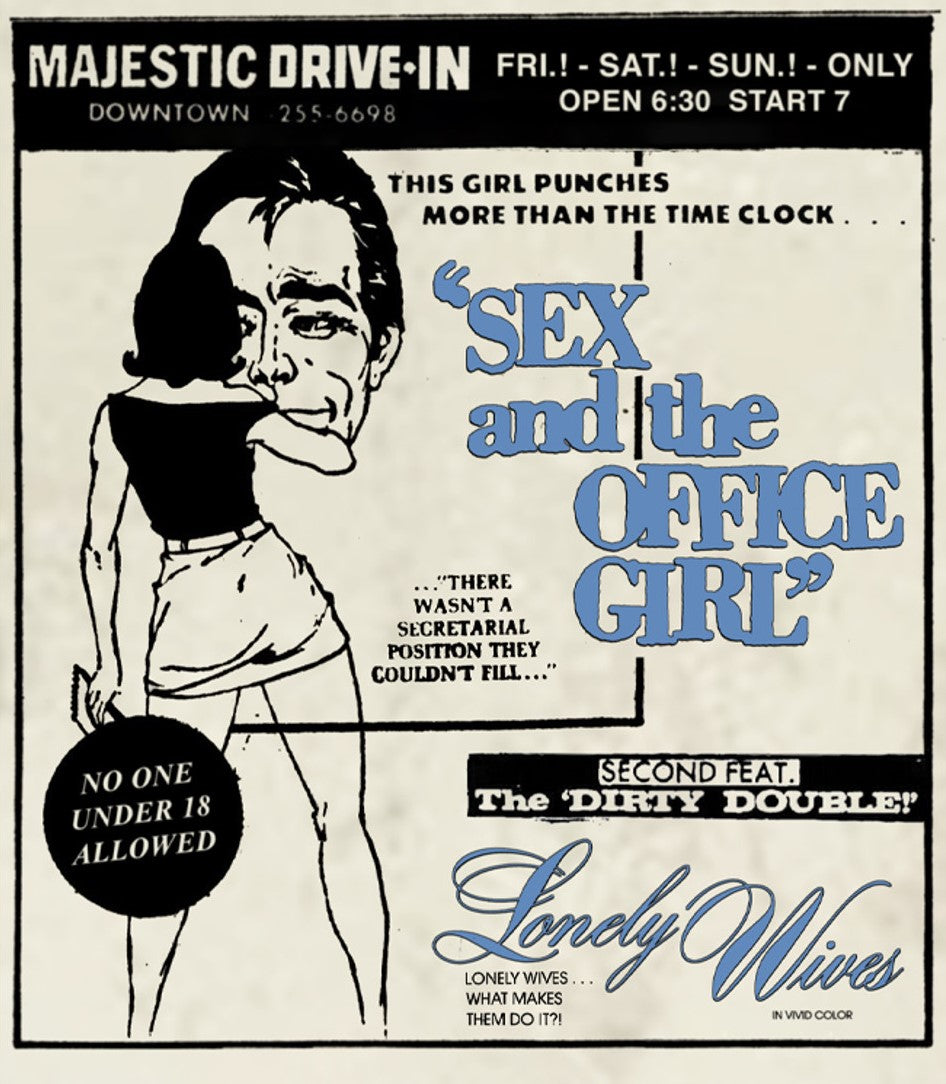 SEX AND THE OFFICE GIRL / LONELY WIVES BLU-RAY