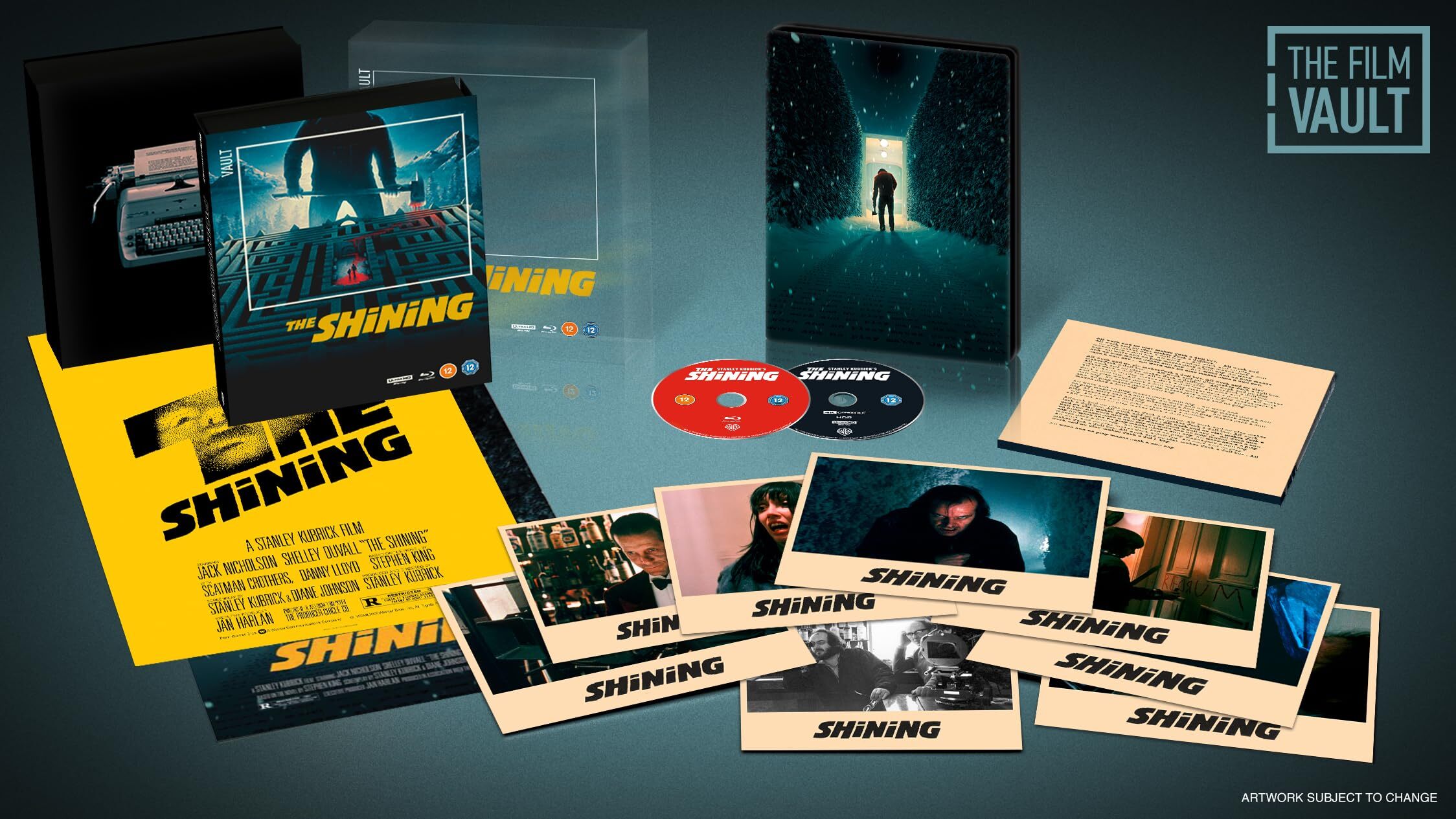 THE SHINING (REGION FREE/B IMPORT - LIMITED DELUXE EDITION) 4K UHD/BLU-RAY [PRE-ORDER]