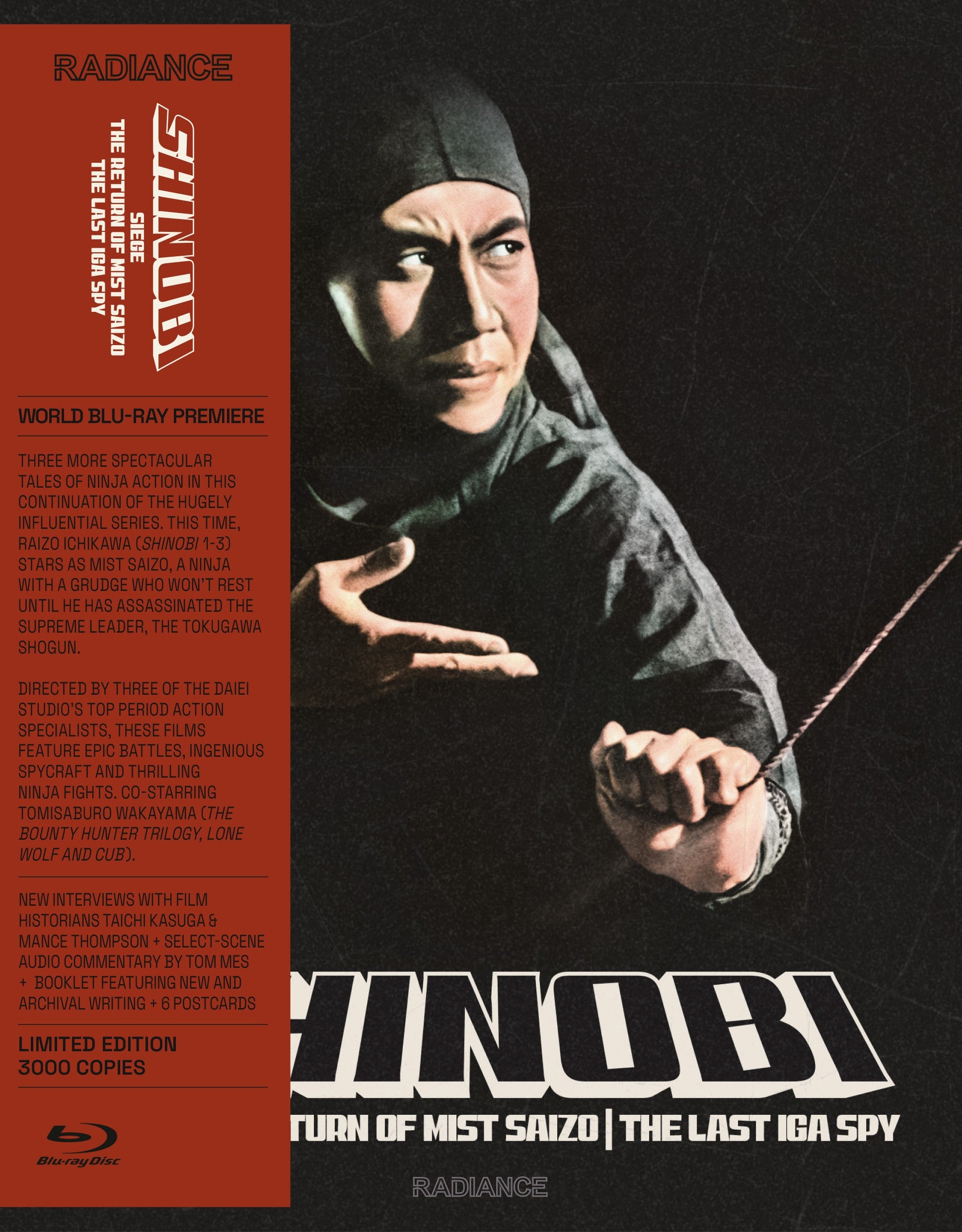 SHINOBI VOLUME 2 (LIMITED EDITION) BLU-RAY [PRE-ORDER]