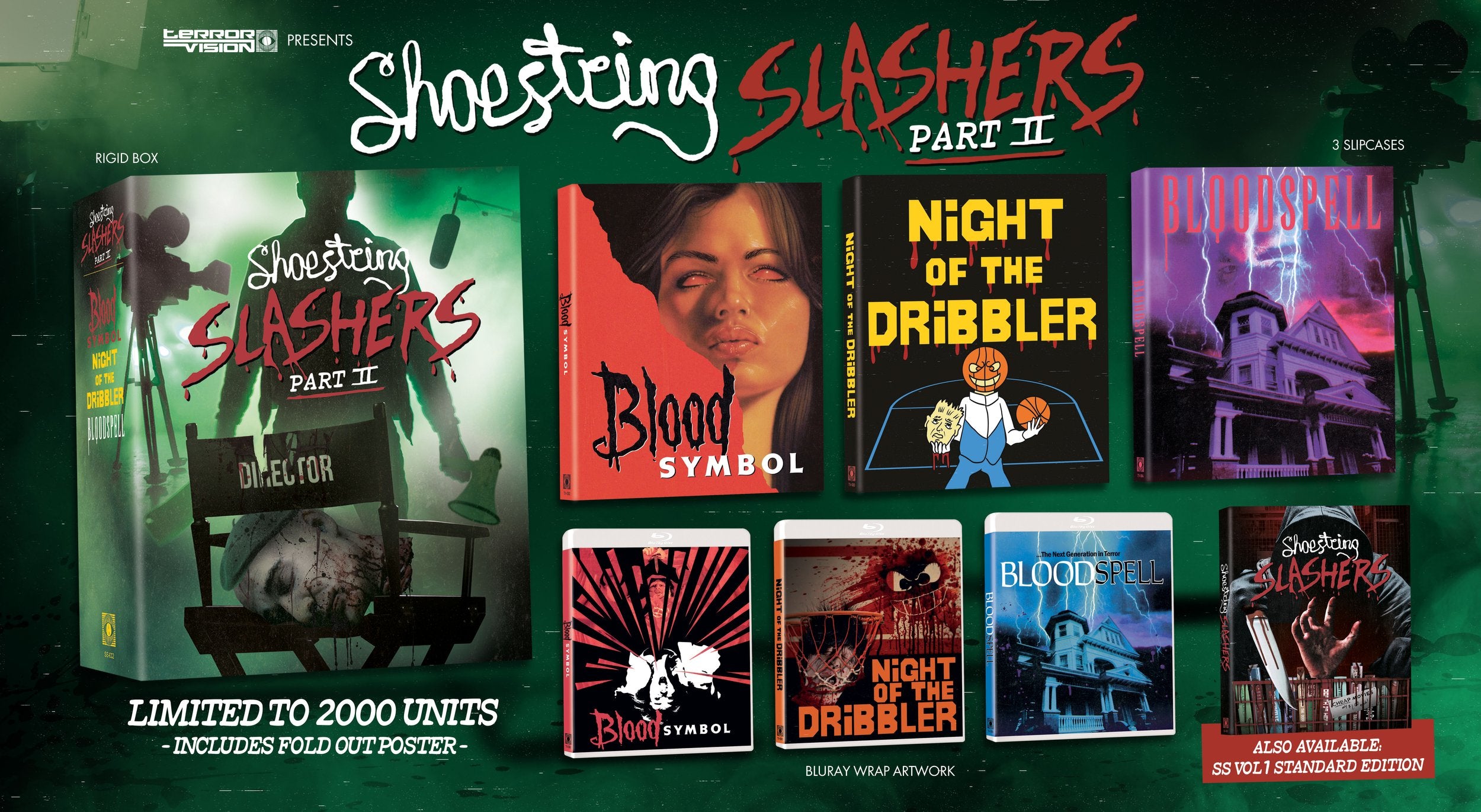 SHOESTRING SLASHERS PART II (LIMITED EDITION) BLU-RAY [PRE-ORDER]
