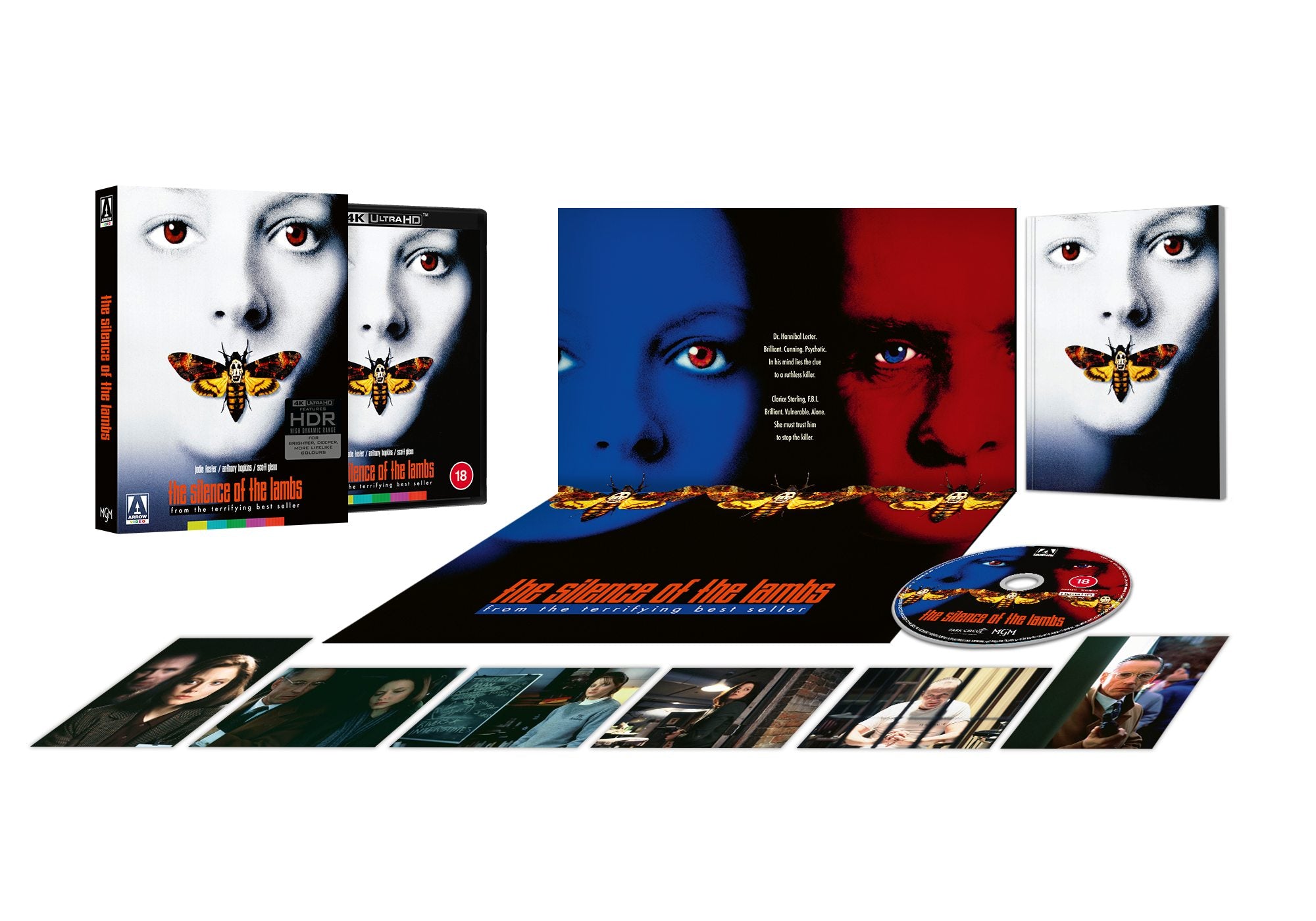 THE SILENCE OF THE LAMBS (REGION FREE IMPORT - LIMITED EDITION) 4K UHD [SCRATCH AND DENT]