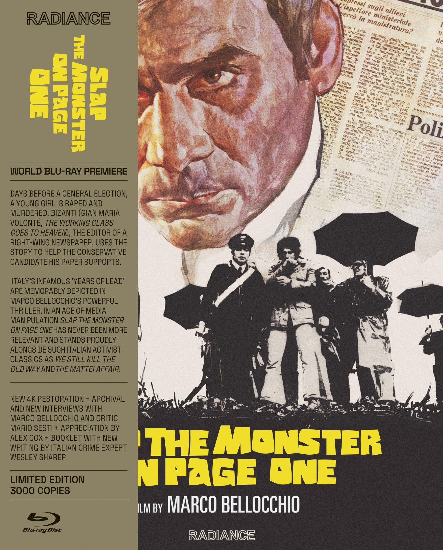 SLAP THE MONSTER ON PAGE ONE (LIMITED EDITION) BLU-RAY