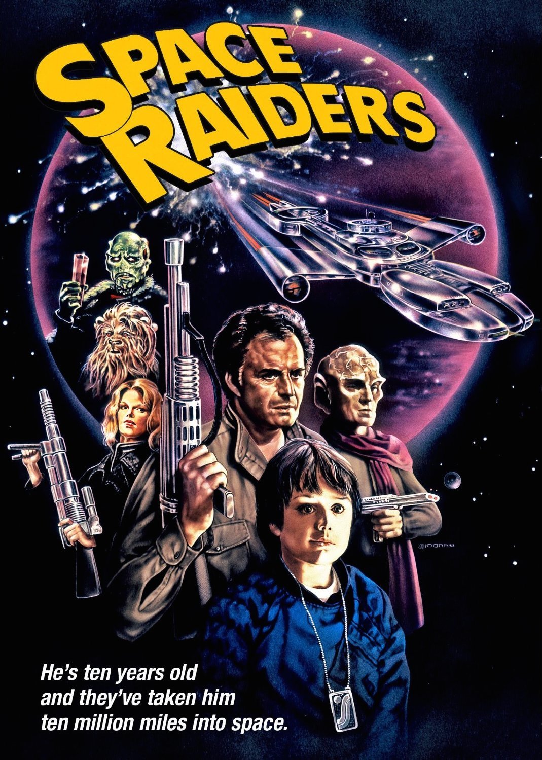 SPACE RAIDERS DVD